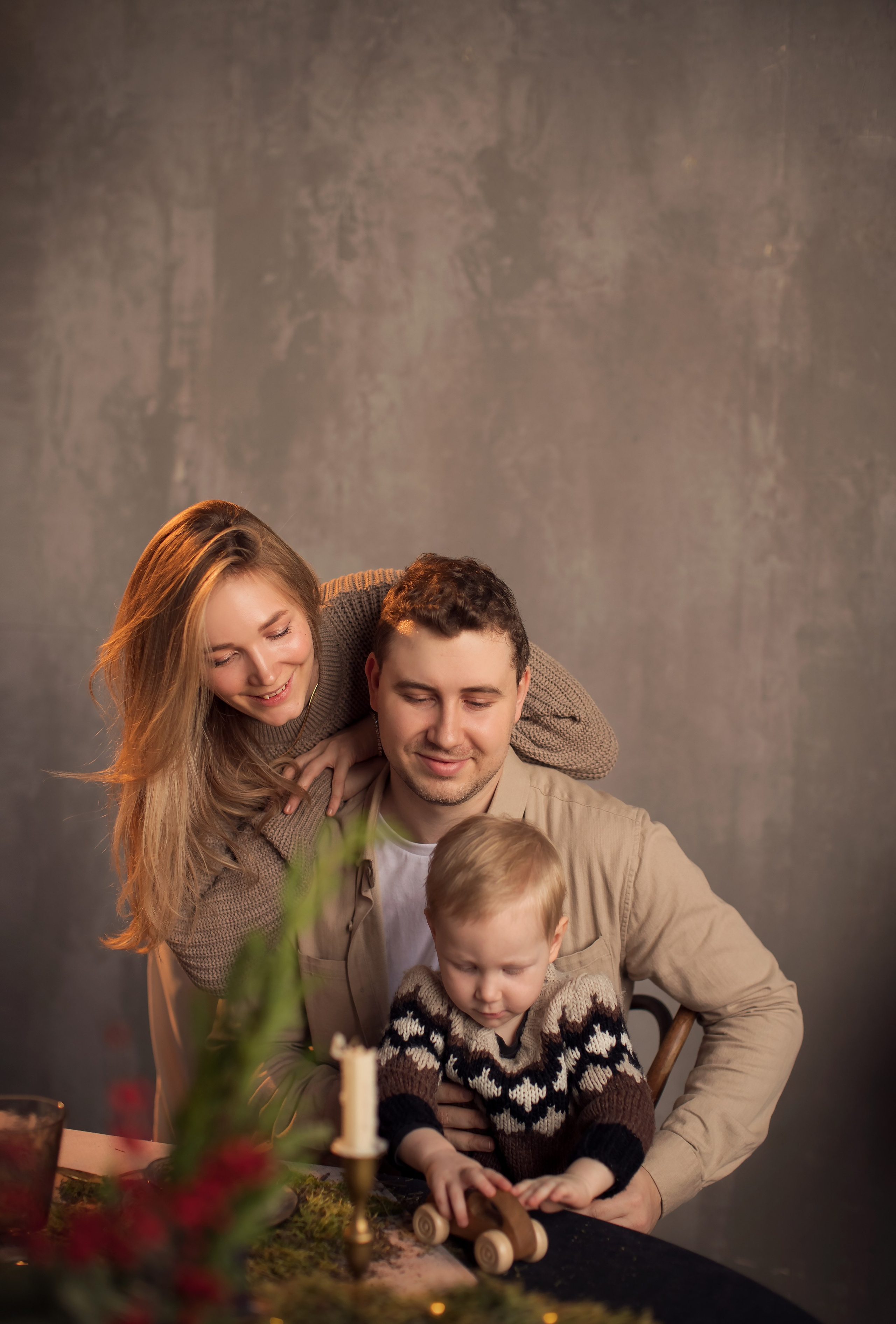 В теплых огоньках. Семейный и детский фотограф в Саратове Полина Коткина