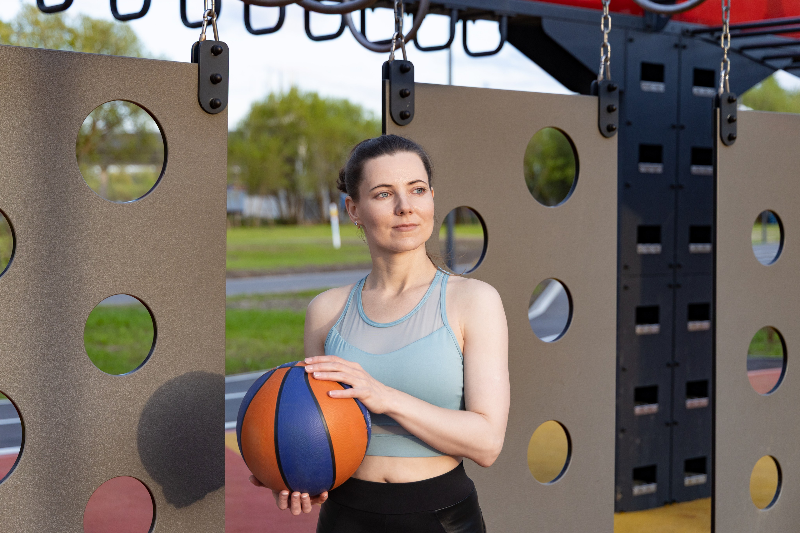 Фотосессия в стиле спорт #2 — Модель Ирина Елисеева. Репортажный, семейный и студийный фотограф в Москве Демин Алексей