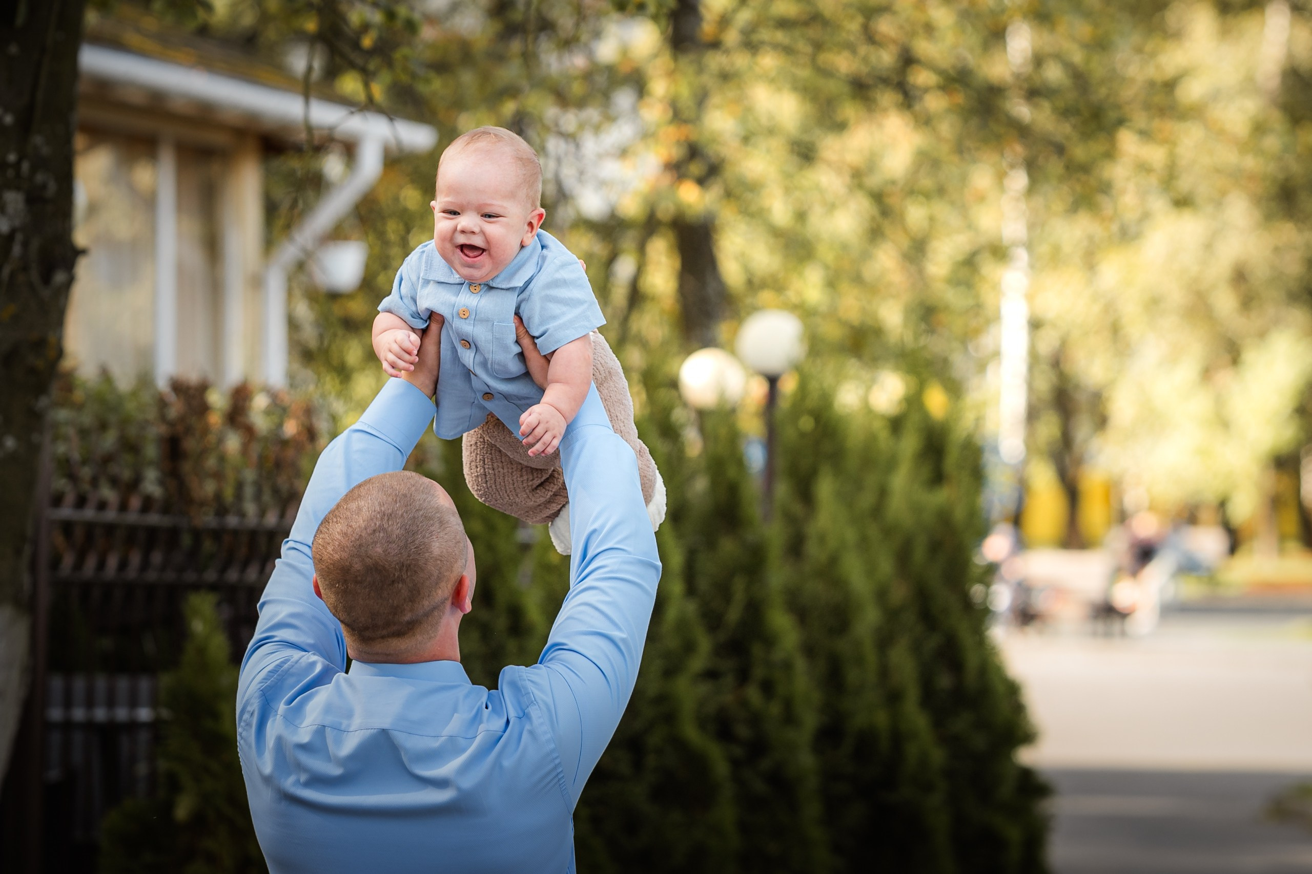 Фотопрогулка осенью. Семья Ирины
