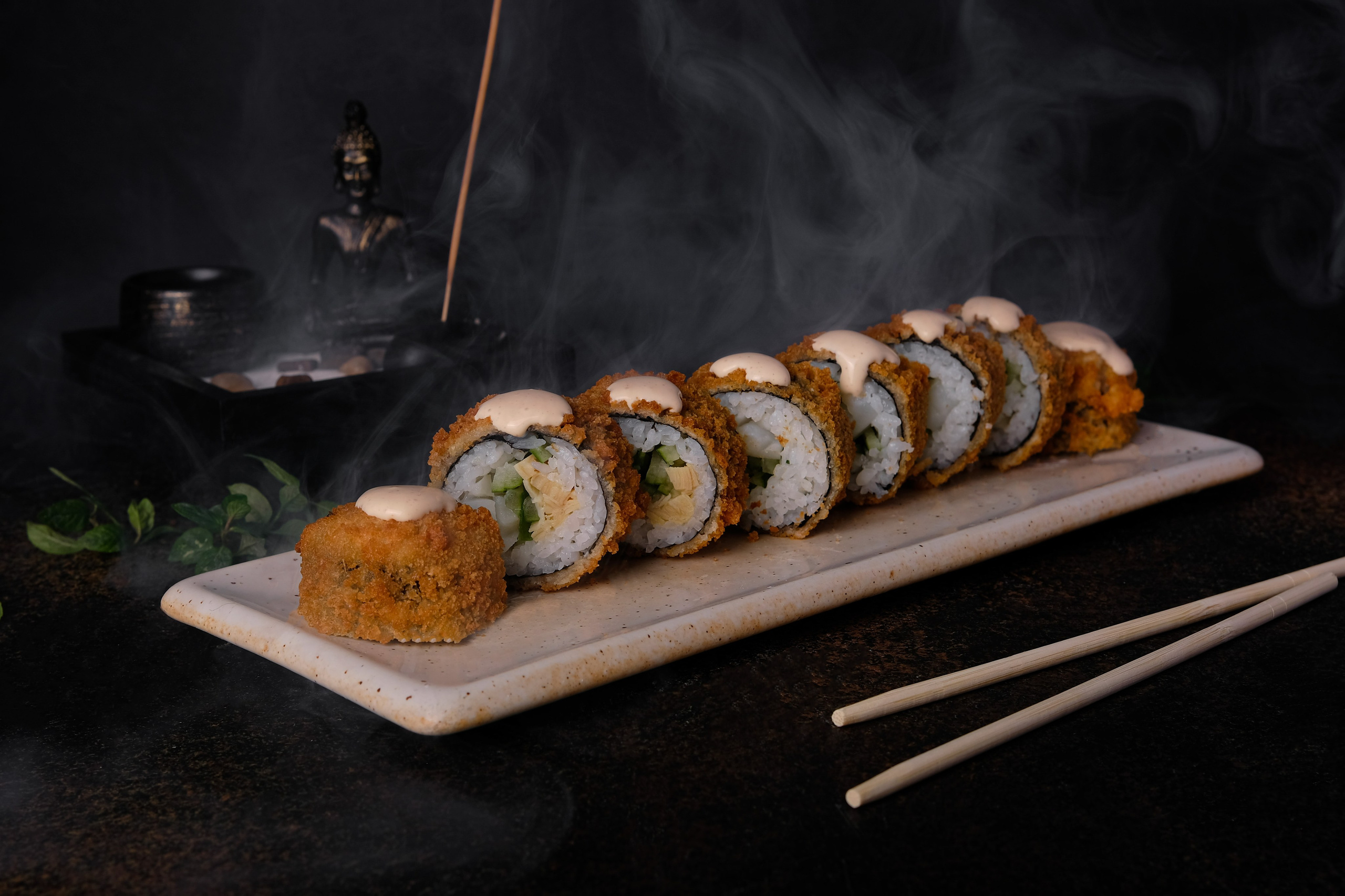 Panda sushi pizza. Предметный и фуд фотограф в Саратове Алина Кравец