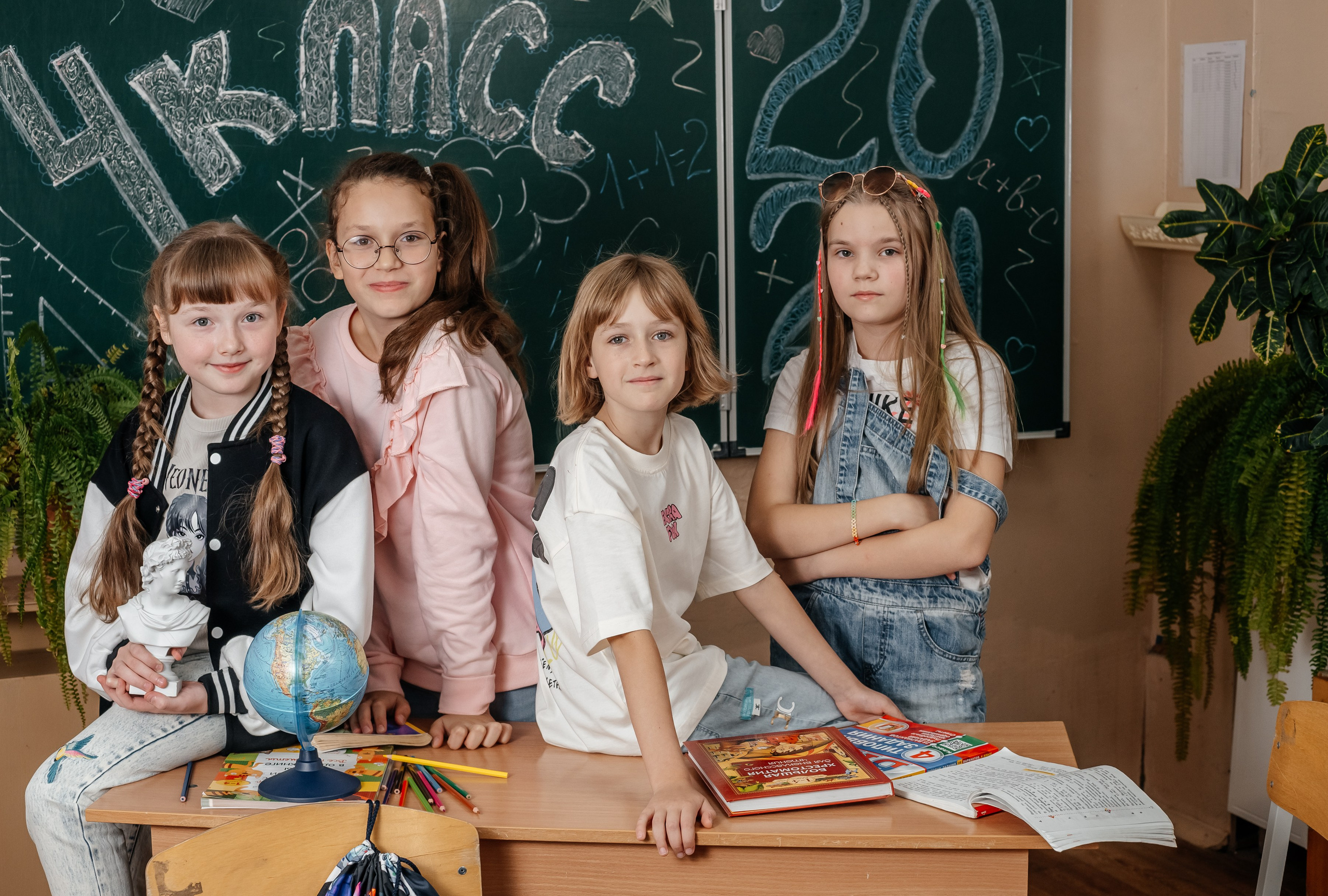 4 кл сьемка в Школе. Ольга Плаксина фотограф в Саратове