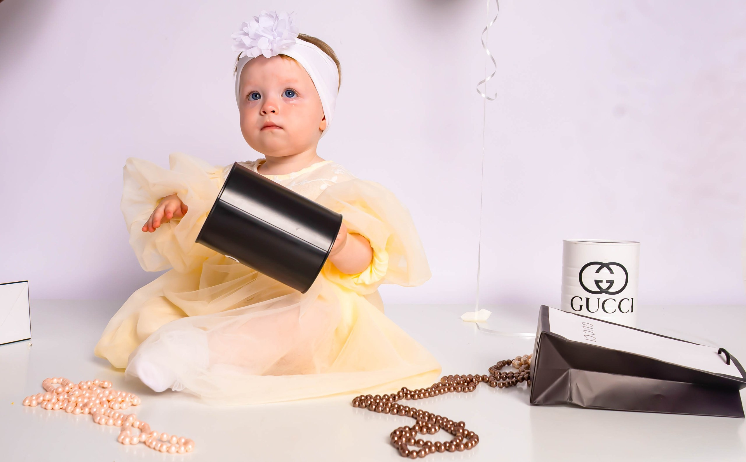 Фотозона для малышки, девочка годик