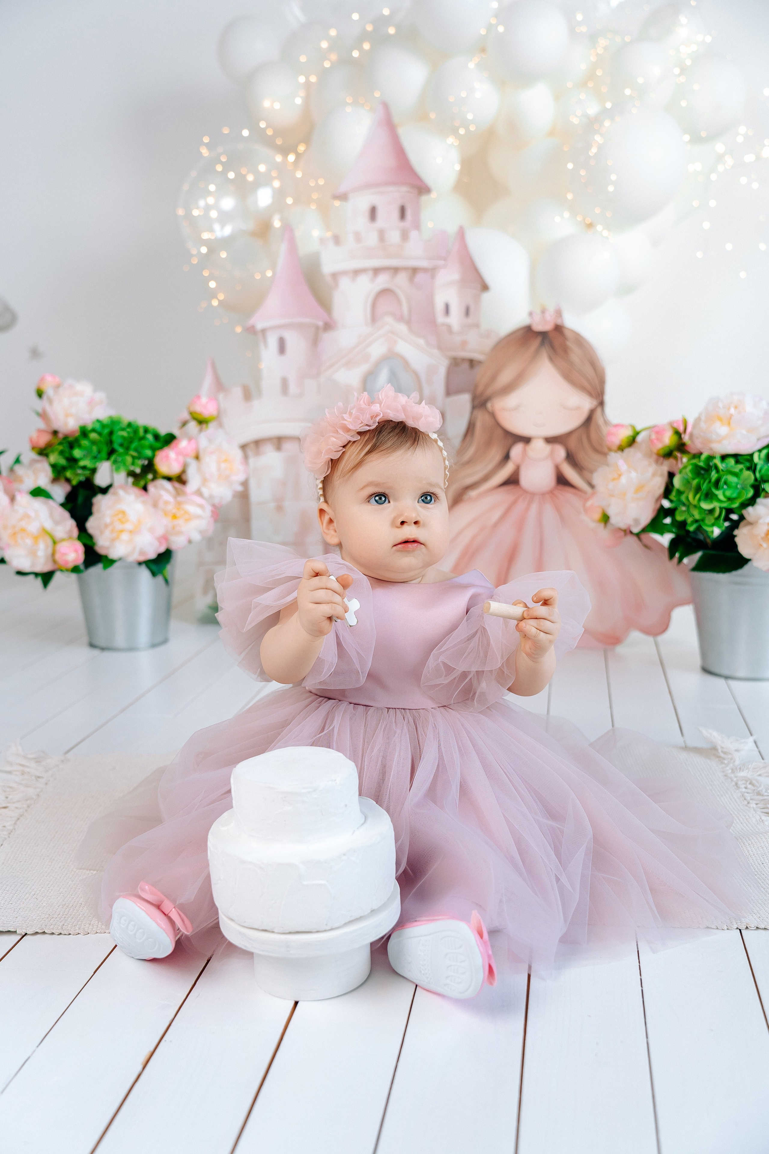 1 годик. «Лама» Детская фотостудия Уфа