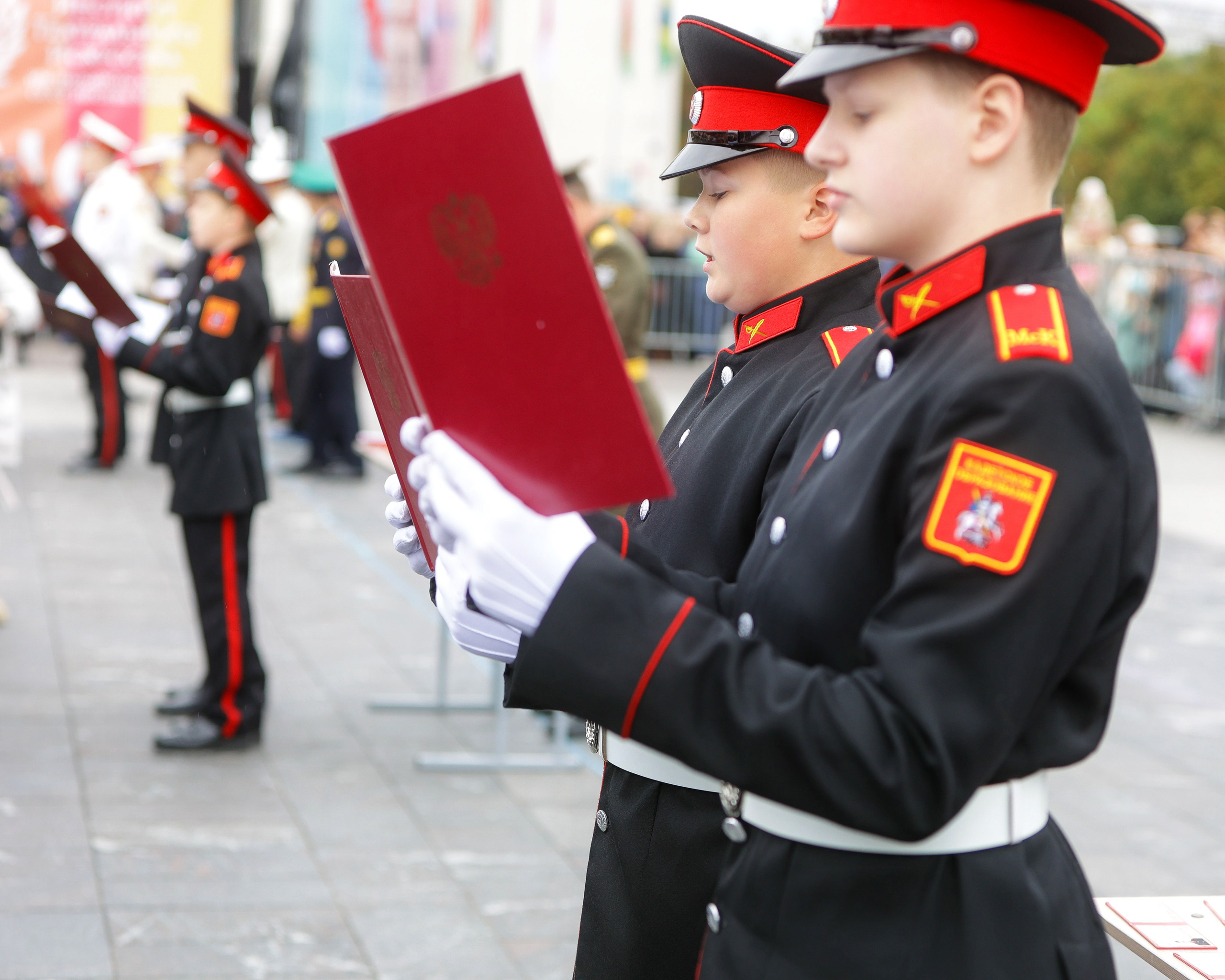 Посвящению в кадеты в Первом Московском кадетском корпусе, Дипломатической кадетской школы. Выпускные альбомы и школьный фотограф в Подольске, Троицке, Щербинке, Москве и Московской области