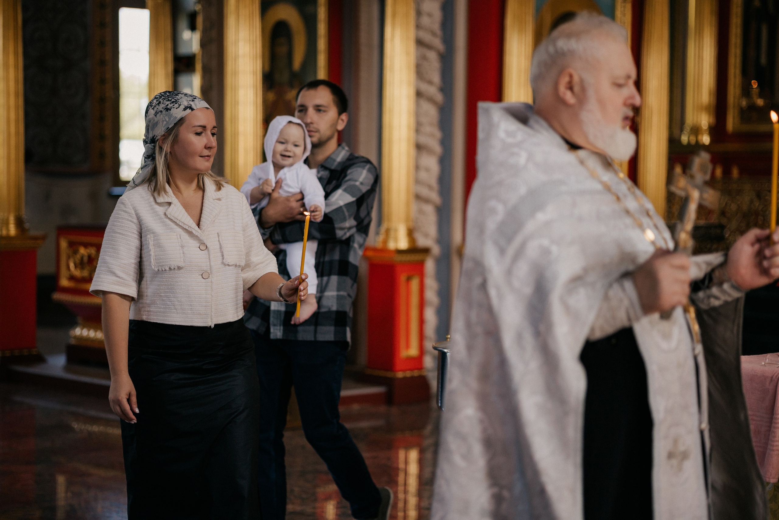 Крещение в Соборе в честь князя Георгия Всеволодовича. Фотограф Нижний Новгород