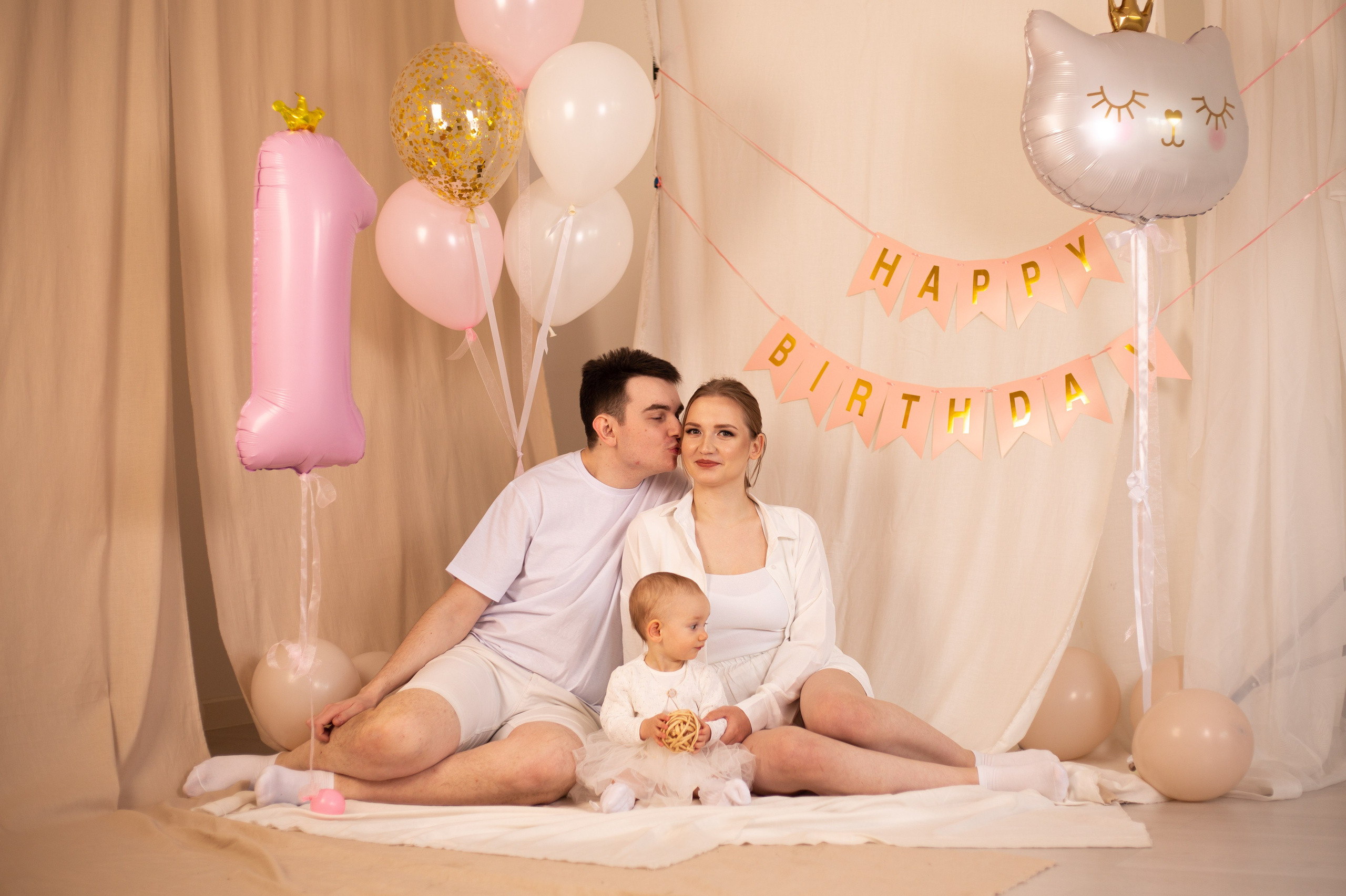 1 годик Евсении. Фотограф Анастасия Залевская