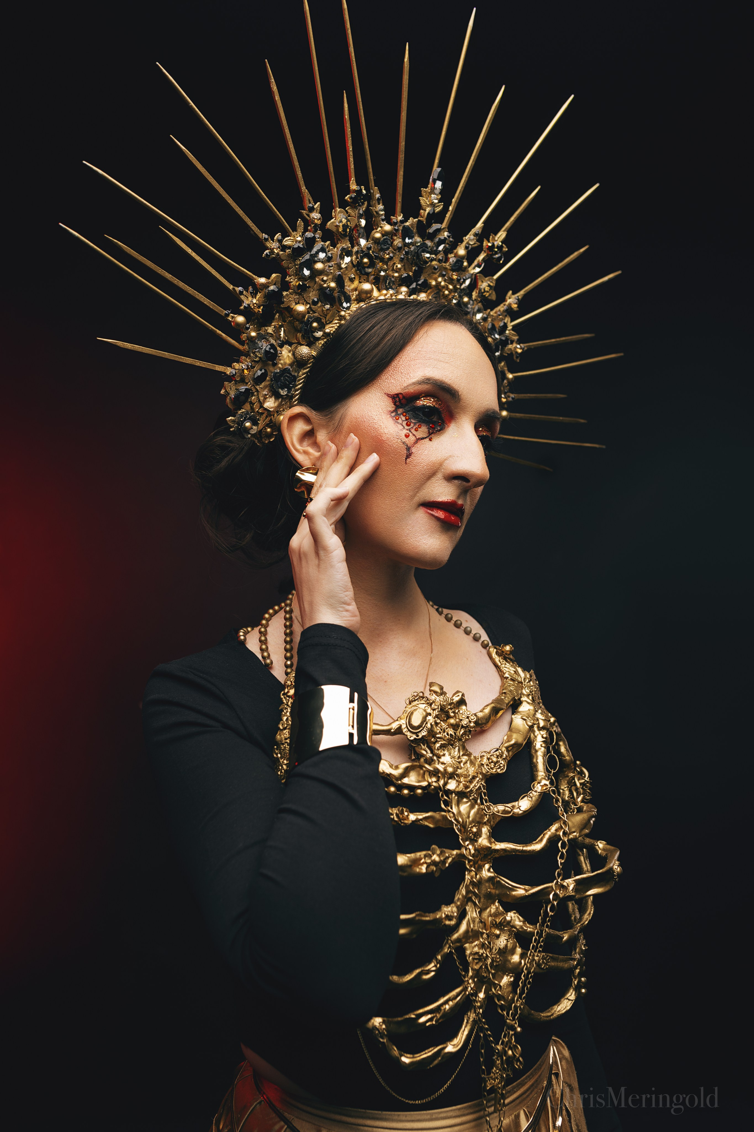 Gothic queen. Портретный фотограф Кристина Лукьянова