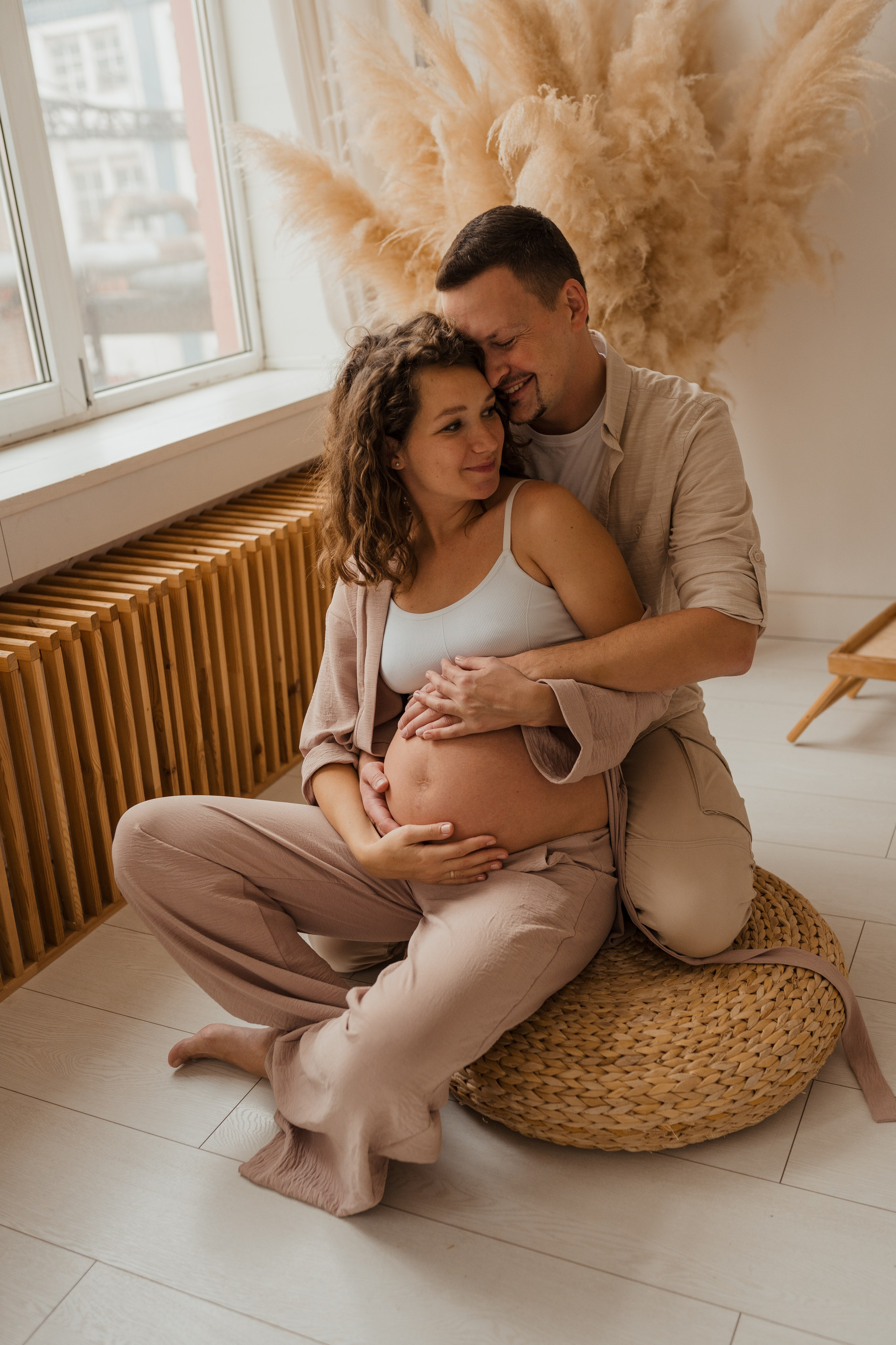 Семейная фотосессия в студии в Москве, семейный фотограф Анна Полушина. Свадебный фотограф в Москве Анна Полушина