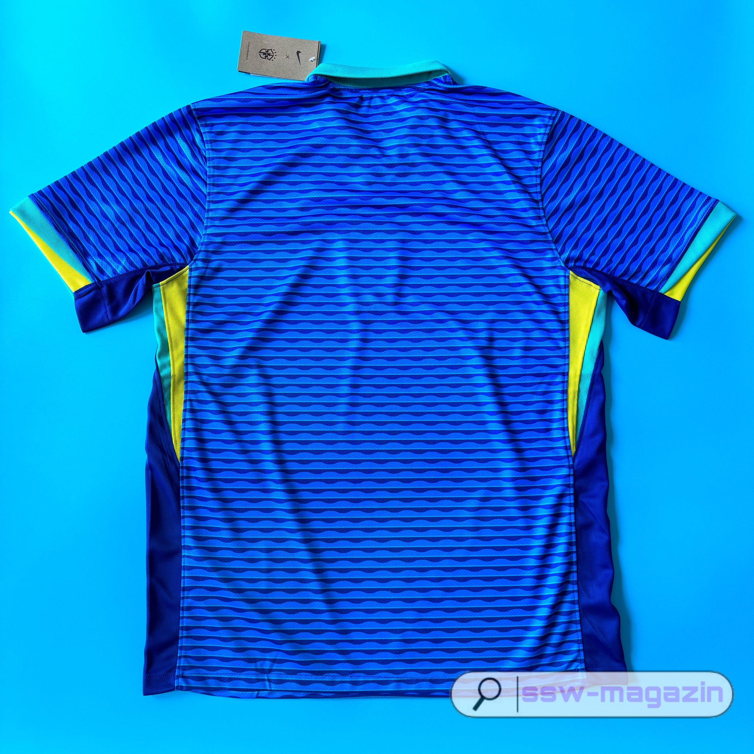 Футболка сборной Бразилии 2023-2024 синяя купить. Футбольный магазин — ssw_magazin