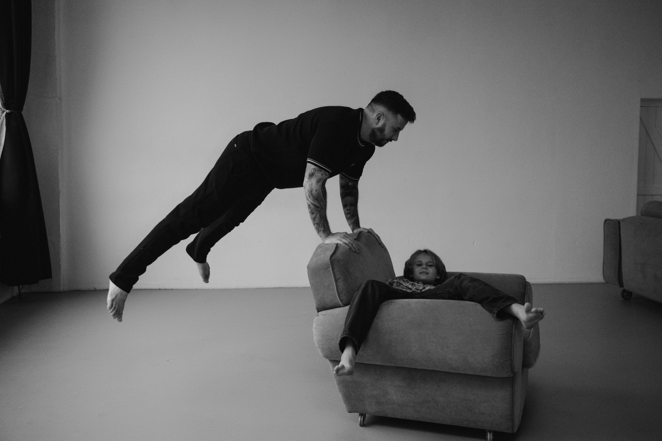 Папа и сын. Семейный фотограф в Санкт-Петербурге Дарья Косянчук