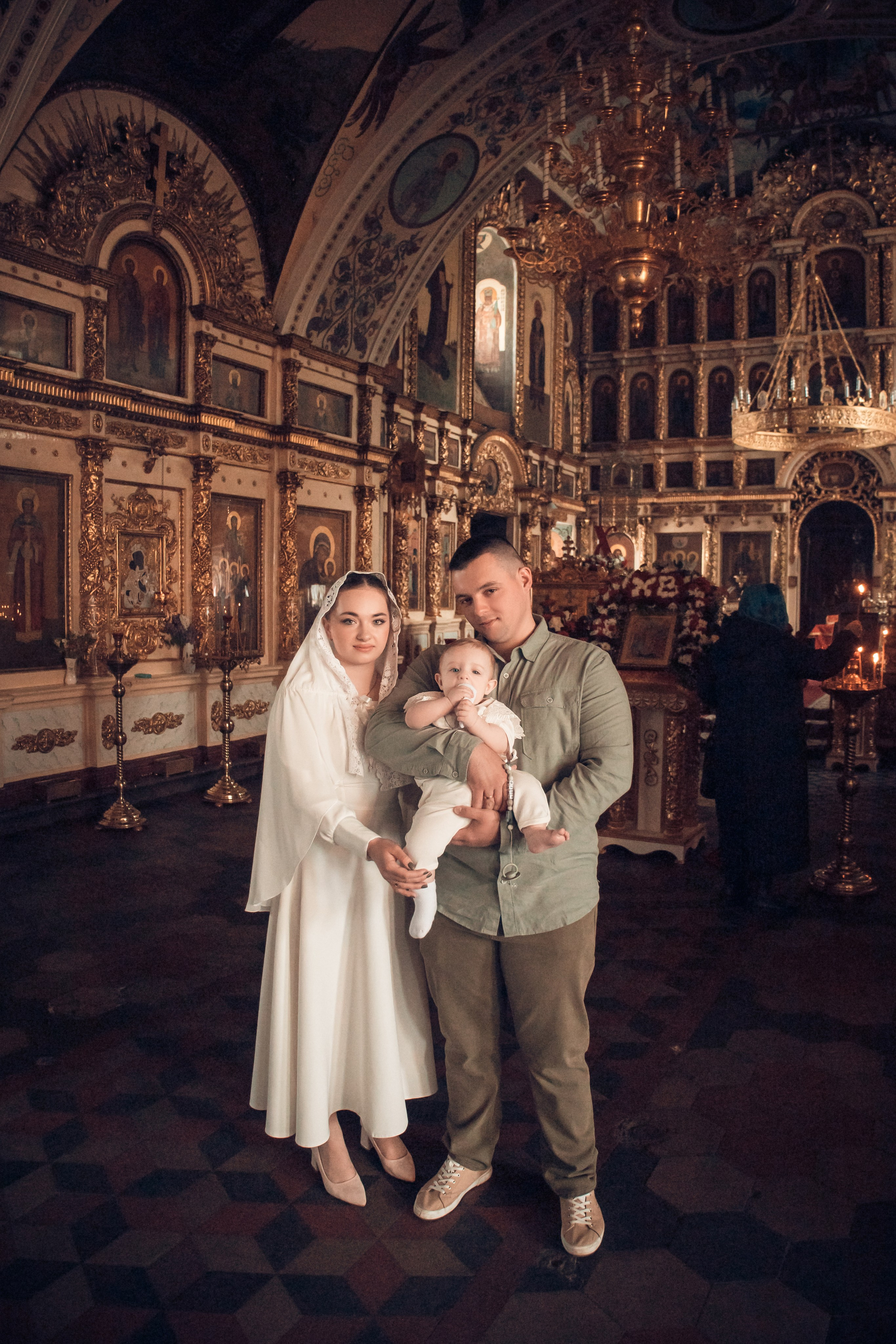 Таинство Крещения Ивана. Борисо-Глебский кафедральный собор. Семейный фотограф в Рязани и Рязанской области