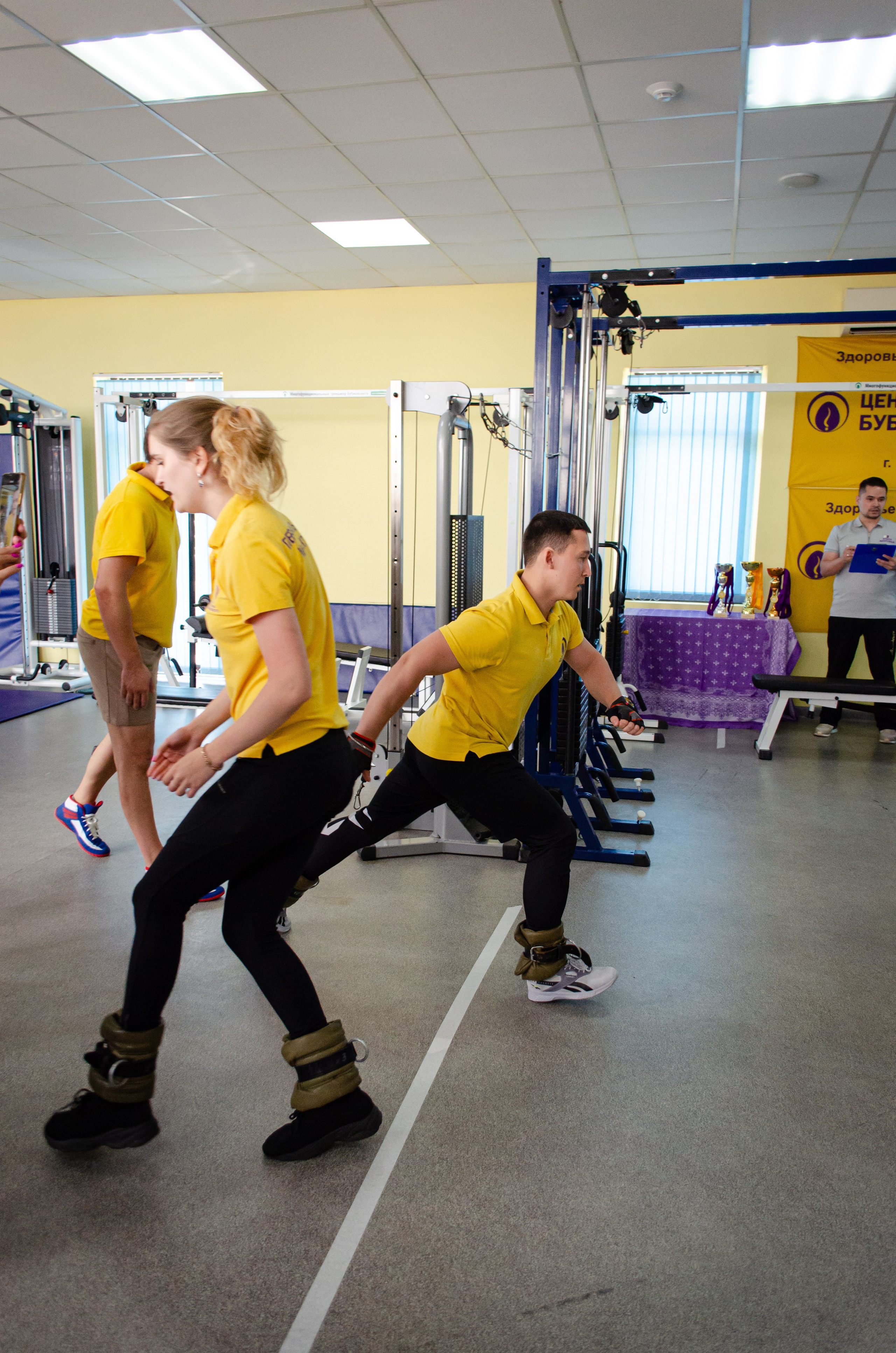 Медицинское спортивное мероприятие. Фотограф