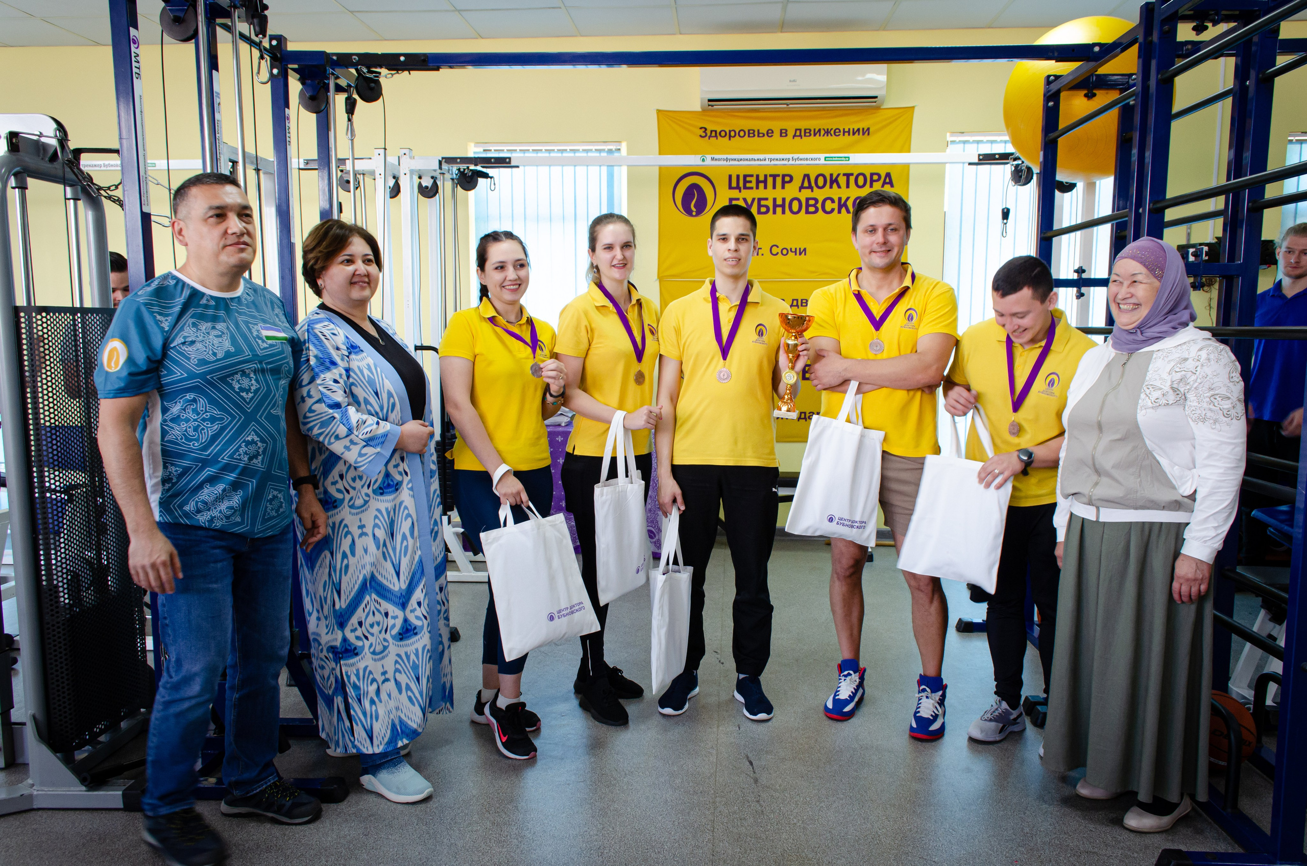 Медицинское спортивное мероприятие. Фотограф