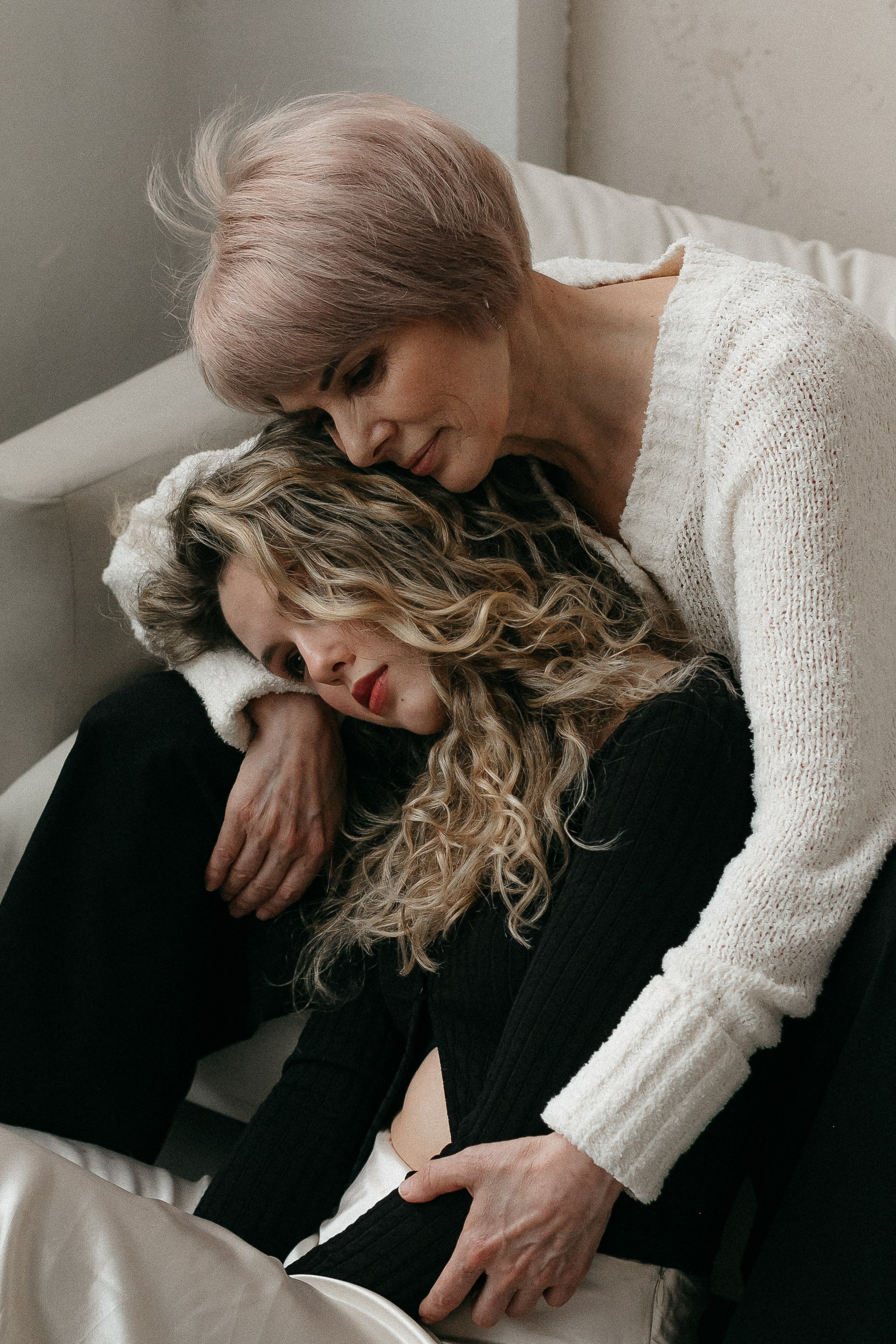 Даша с мамой