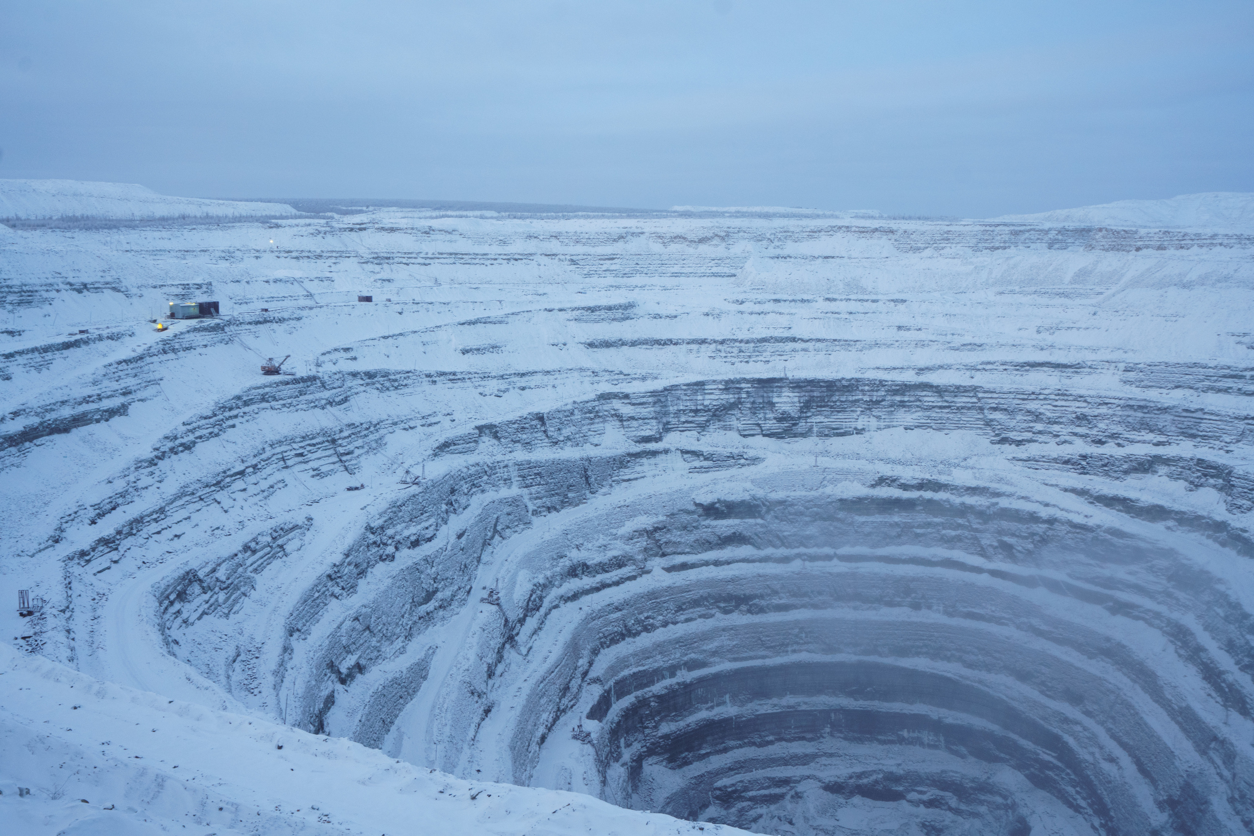 Алмазный промысел компании Алроса. Асхат Бардынов