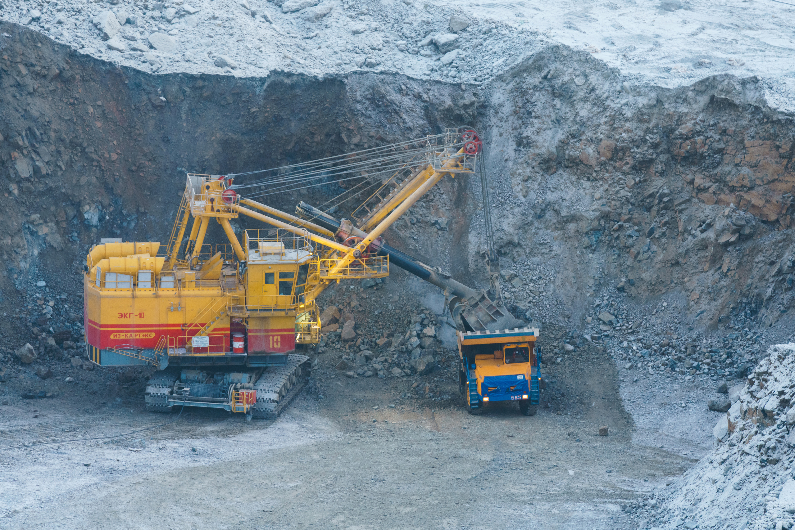 Алмазный промысел компании Алроса. Асхат Бардынов