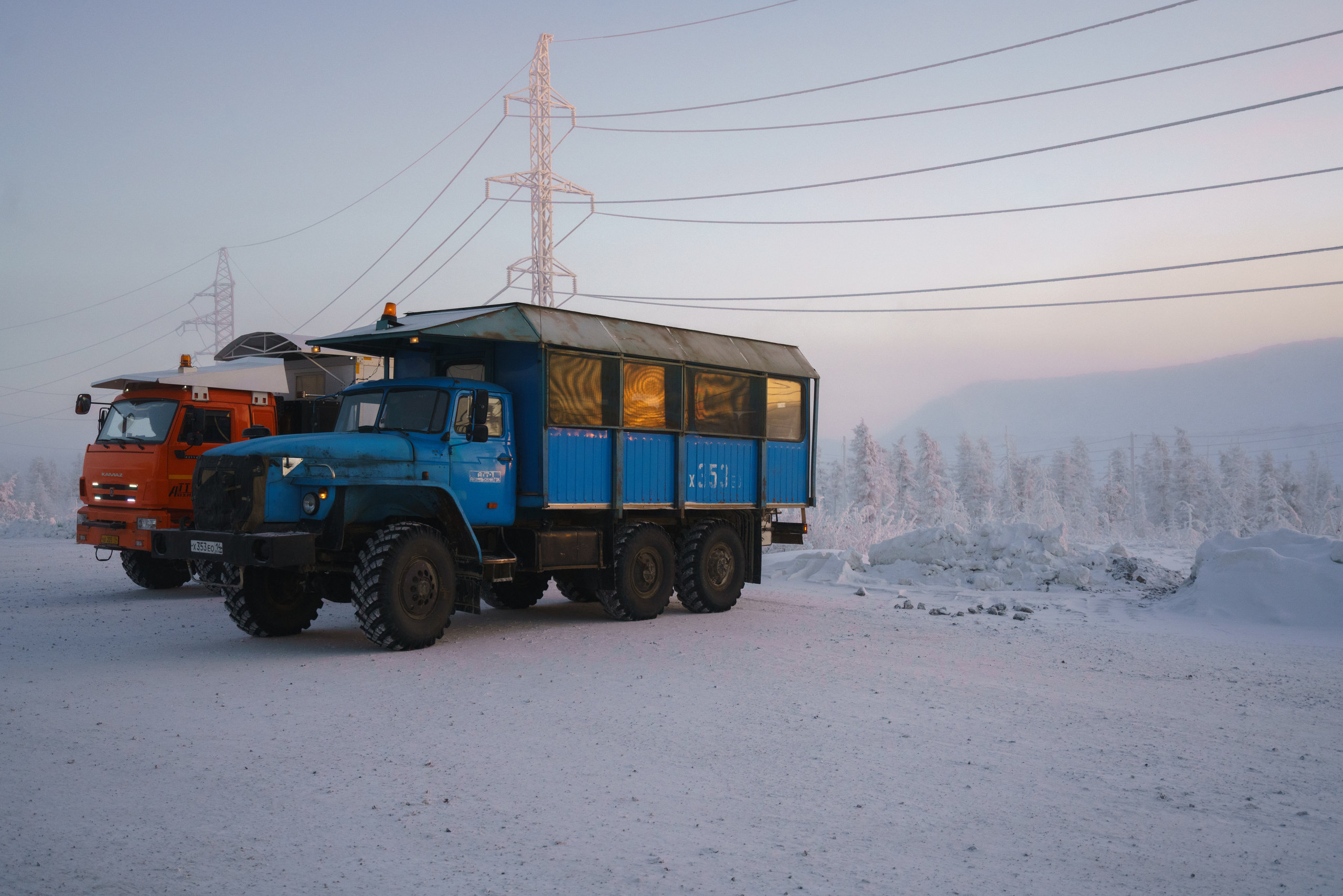 Алмазный промысел компании Алроса. Асхат Бардынов