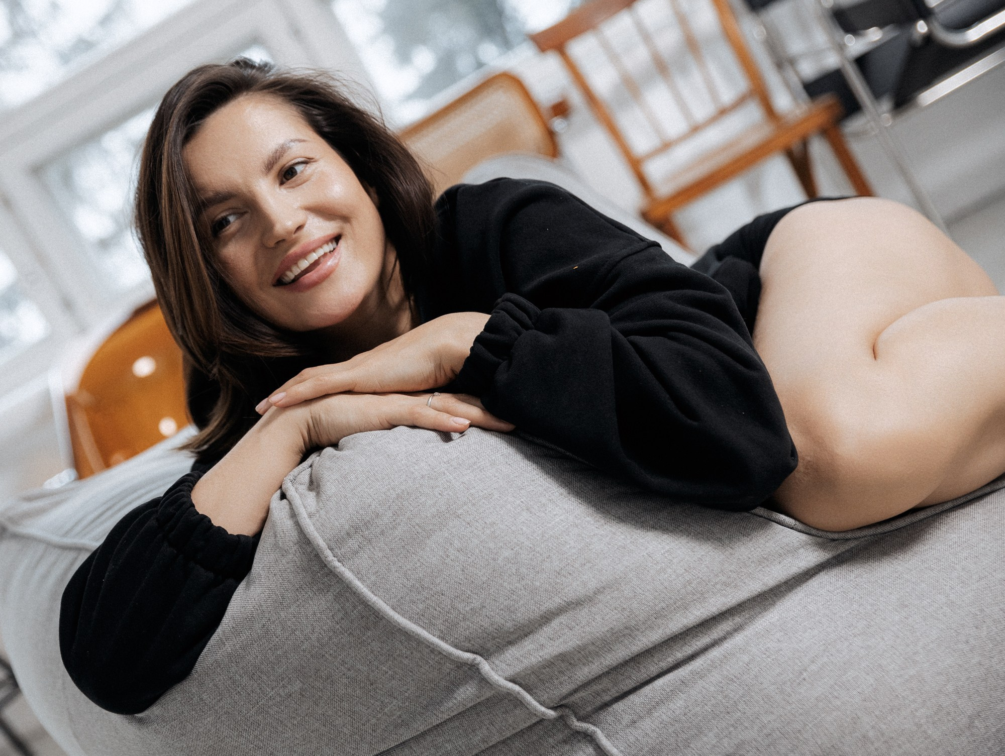 Теплая портретная съемка в студии. Свадебный фотограф в Казани и Санкт-Петербурге Евгения Есенина