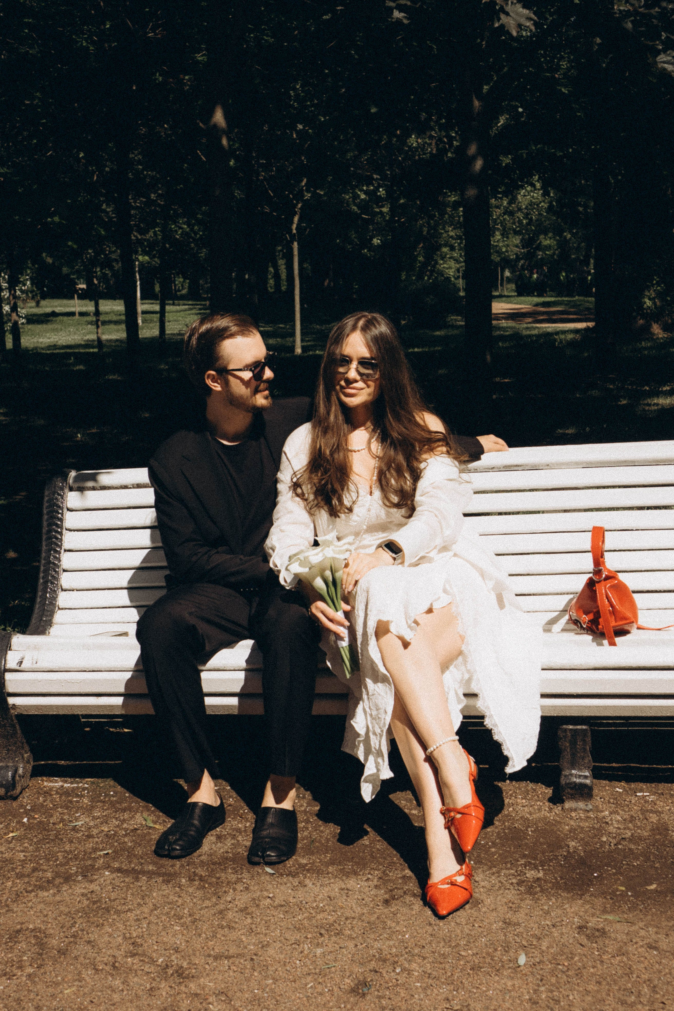 СВАДЕБНАЯ СЬЕМКА В ПАРКЕ ПОБЕДЫ И ПРОГУЛКА ПО МОСКОВСКОМУ ПРОСПЕКТУ. Профессиональный фотограф, Санкт-Петербург — Виктория Богомолова