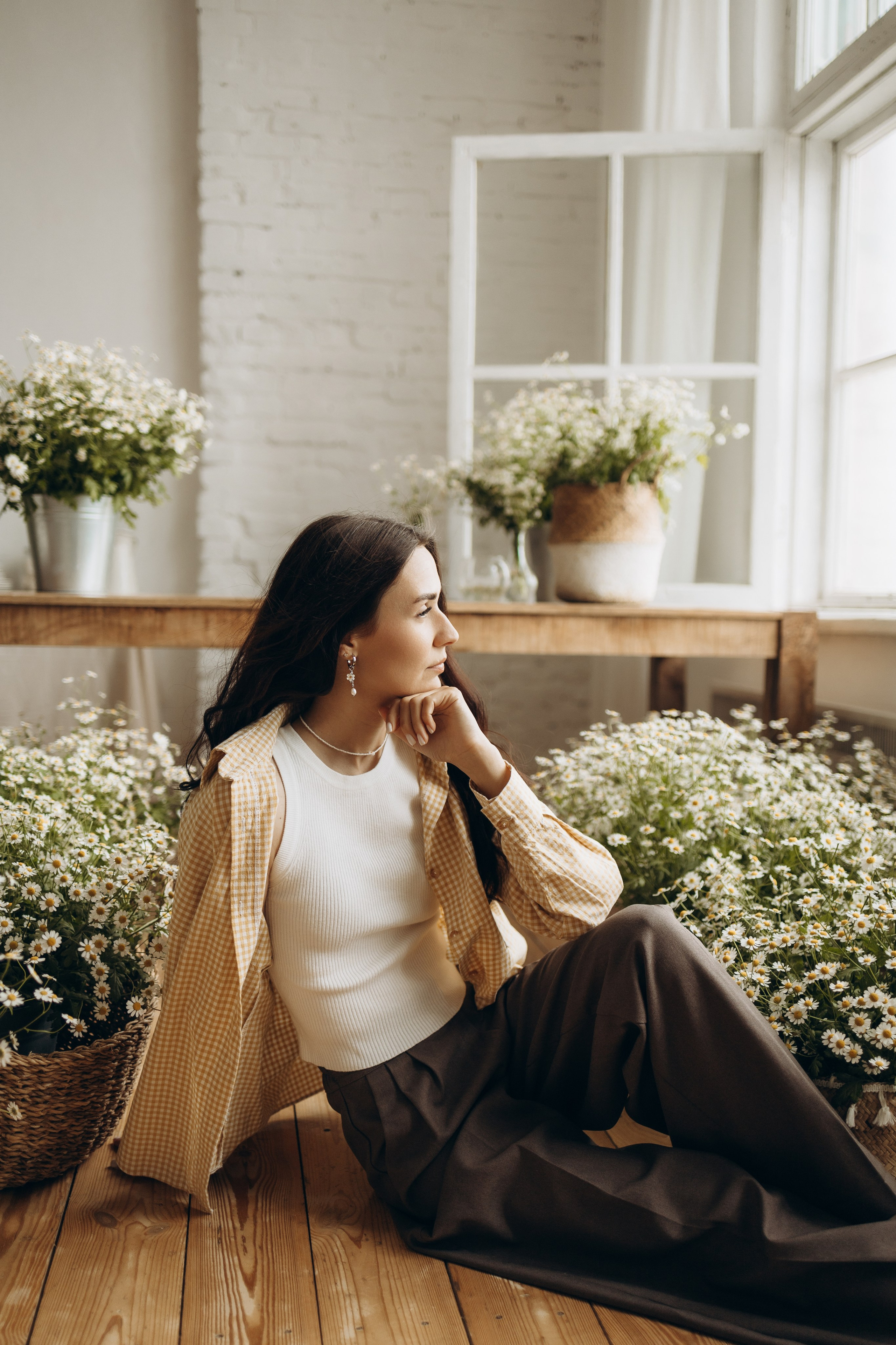 Вика ромашки. Самый теплый фотограф в Краснодаре Рябоконь Ксения