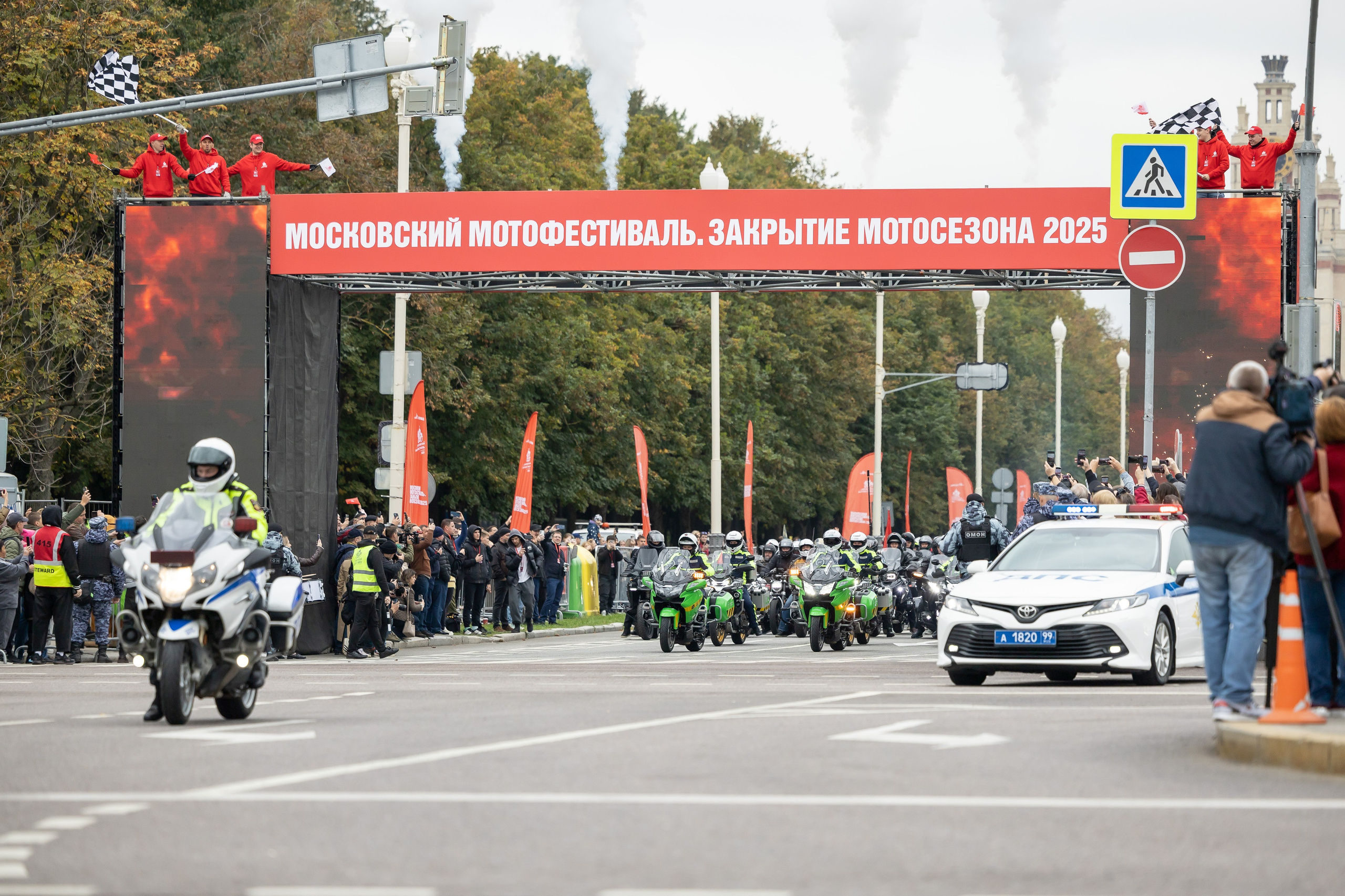 13-й Московский Мотофестиваль. Фотограф Владимир Охрименко
