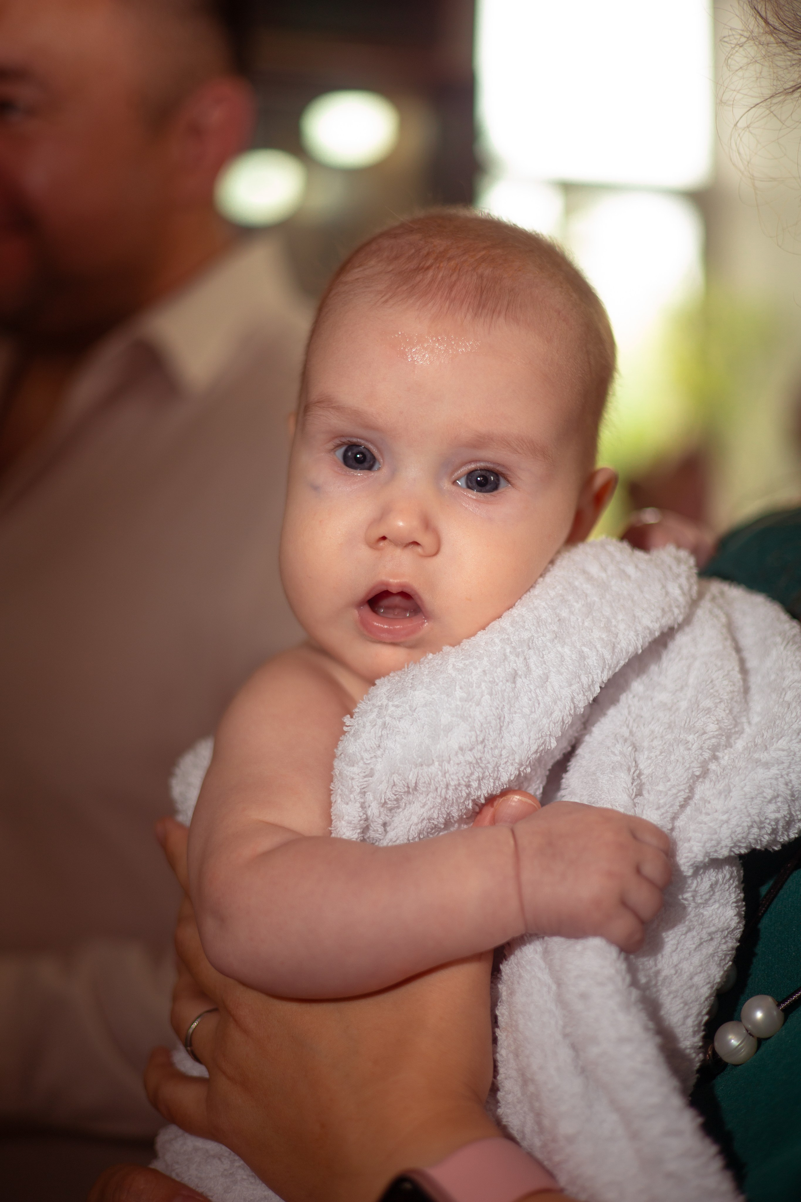 Таинство крещения Дарьи. Семейный и детский фотограф в Михайловке Татьяна Лестьева