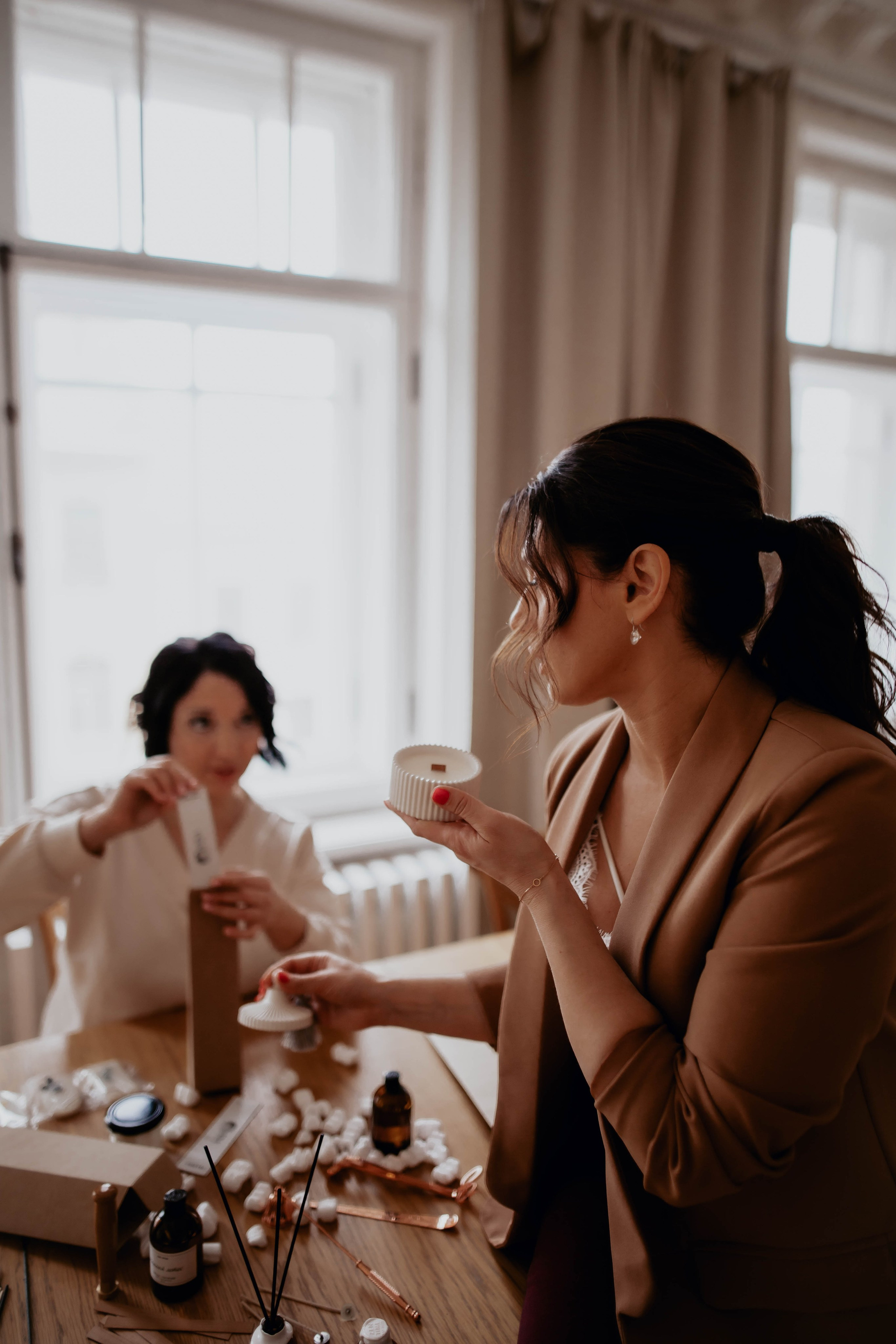 Ирина и Неля: бизнесвумен арома продукции. Фотограф Veronika Potaseva