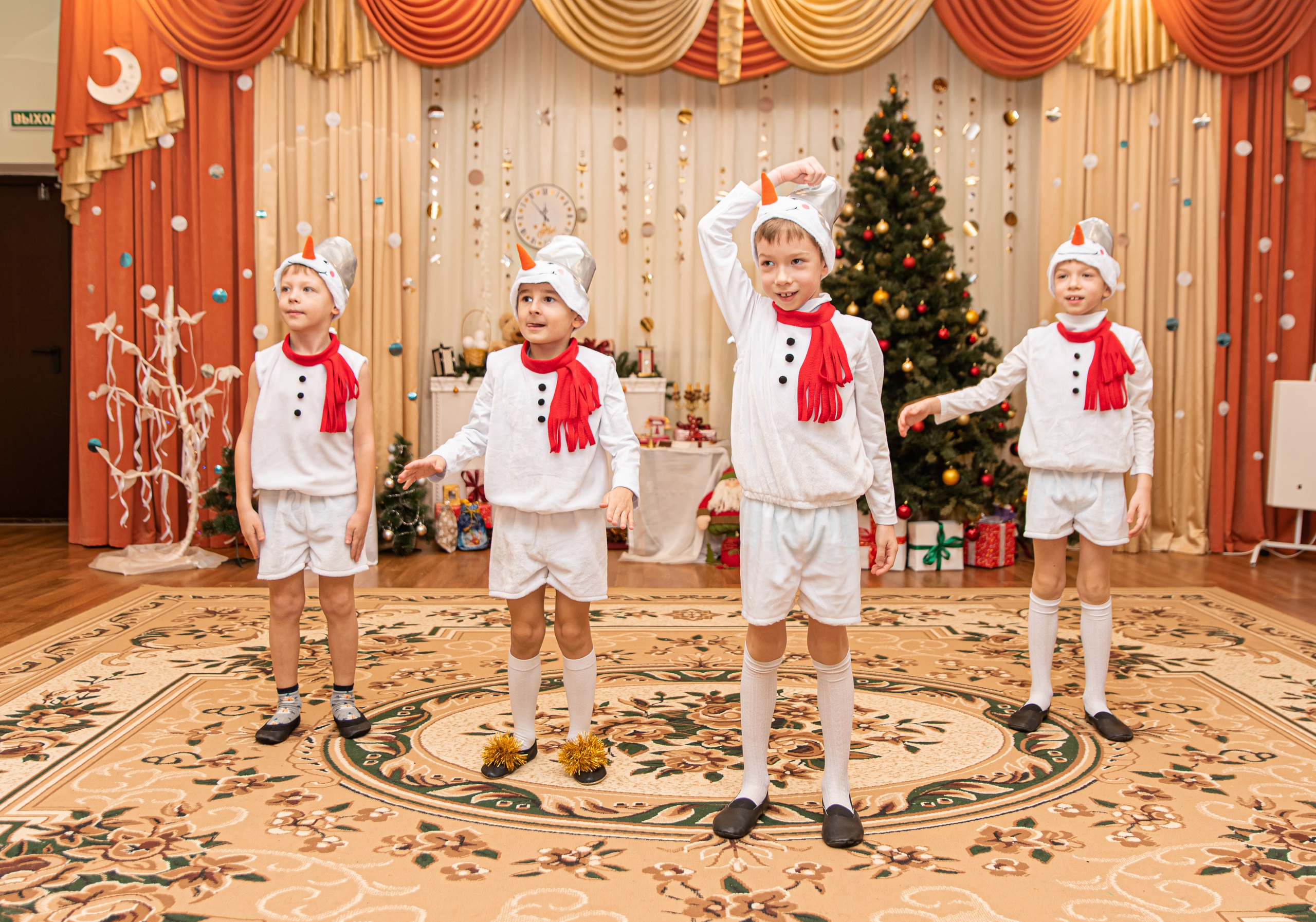 Детский сад. Новогодний утренник. Семейный и детский фотограф в Туле Светлана Воронкова