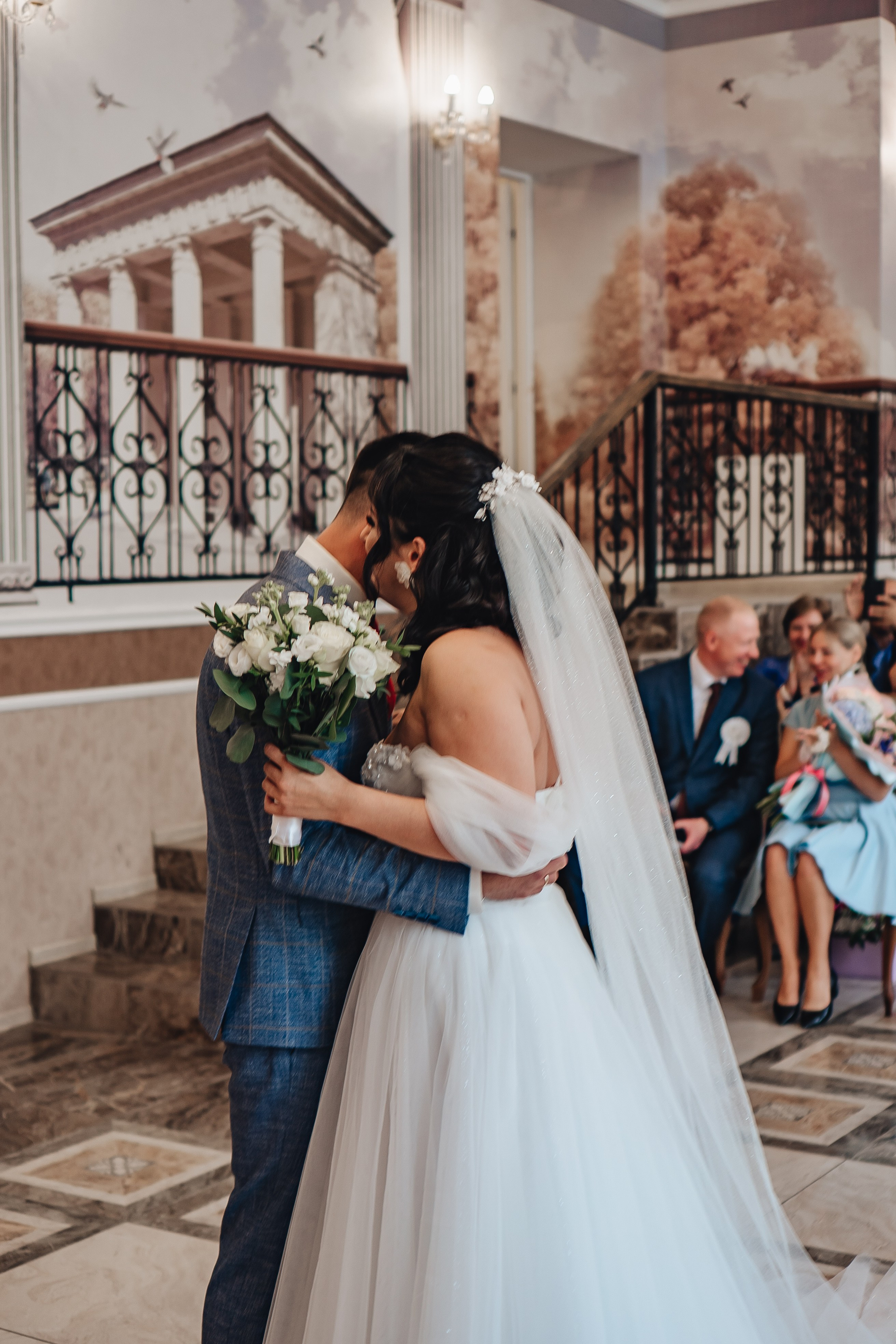 СВАДЕБНАЯ СЬЕМКА В ЗАГСЕ НА МОСКОВСКОМ ПРОСПЕКТЕ. Профессиональный фотограф, Санкт-Петербург — Виктория Богомолова