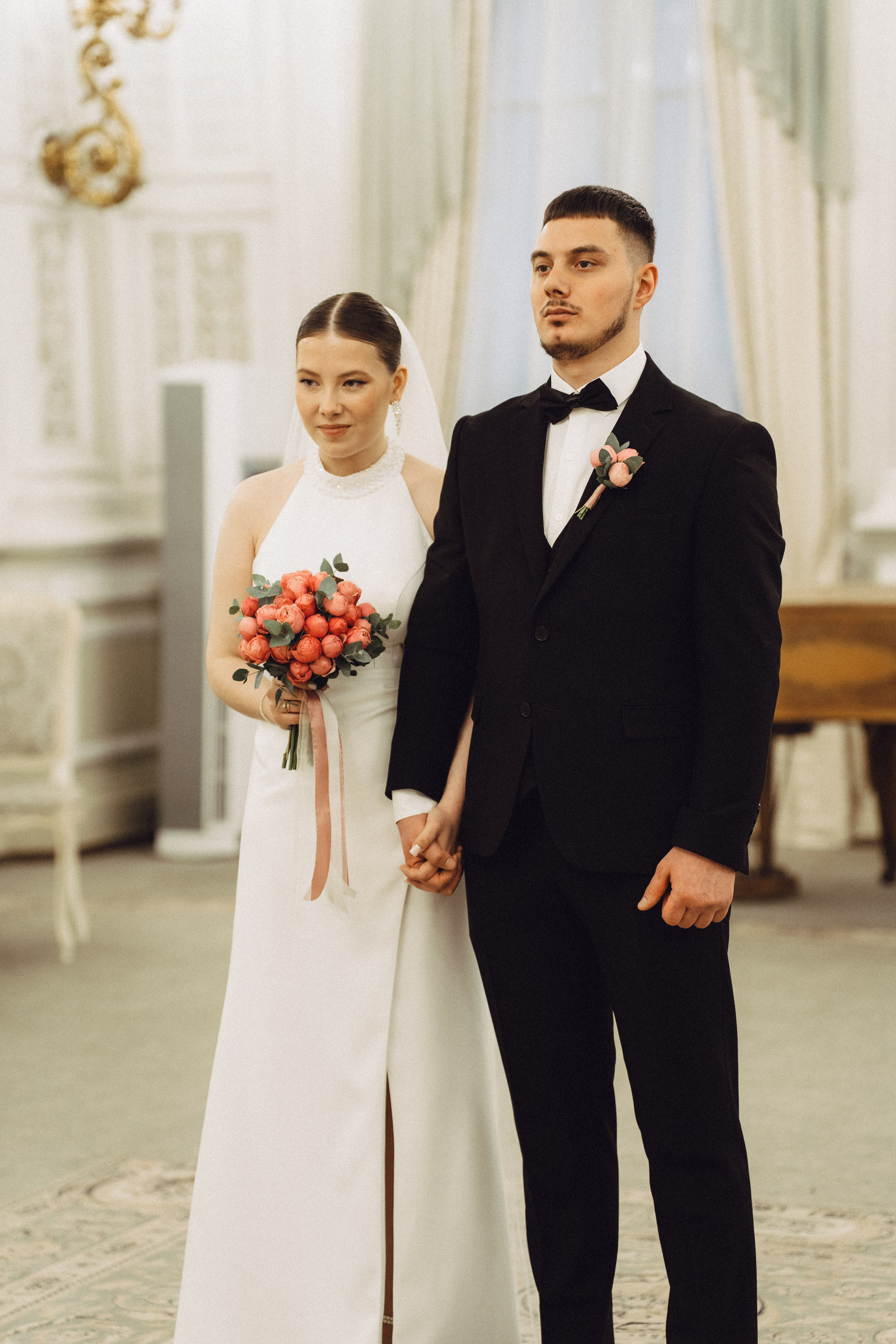 СВАДЕБНАЯ СЬЕМКА В ПЕВОМ ДВОРЦЕ БРАКОСОЧЕТАНИЯ. Профессиональный фотограф, Санкт-Петербург — Виктория Богомолова