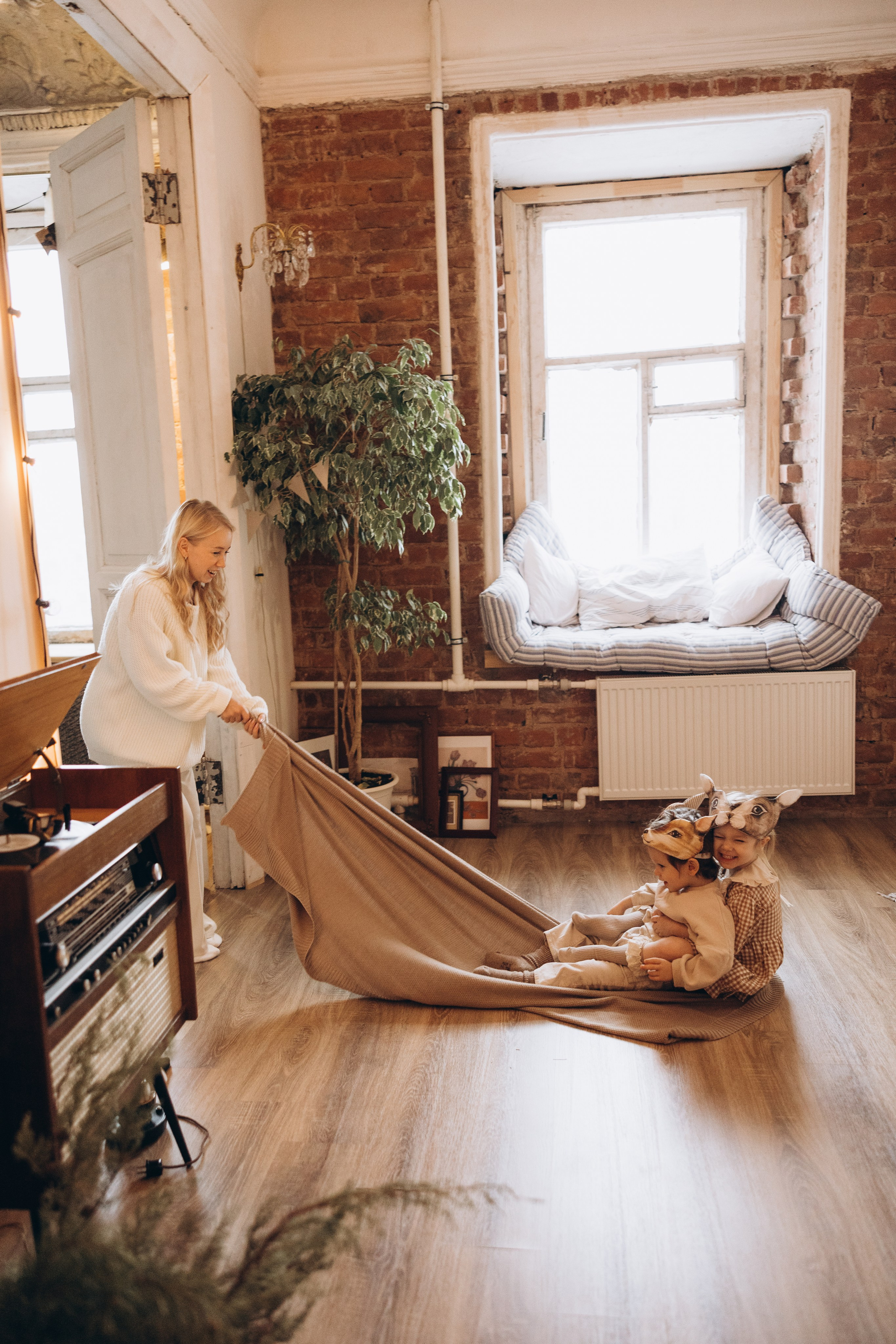 Анна, Саша и Маркус. Семейный фотограф в Москве Виктория Ястребинская