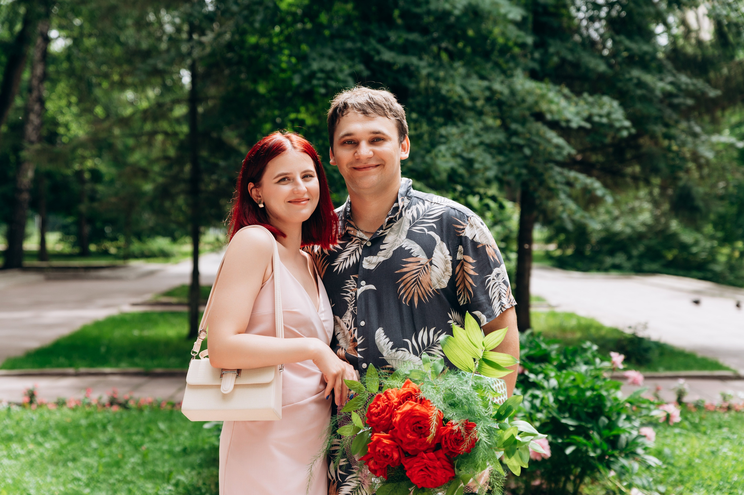 Регистрация и прогулка. Фотограф в Новосибирске