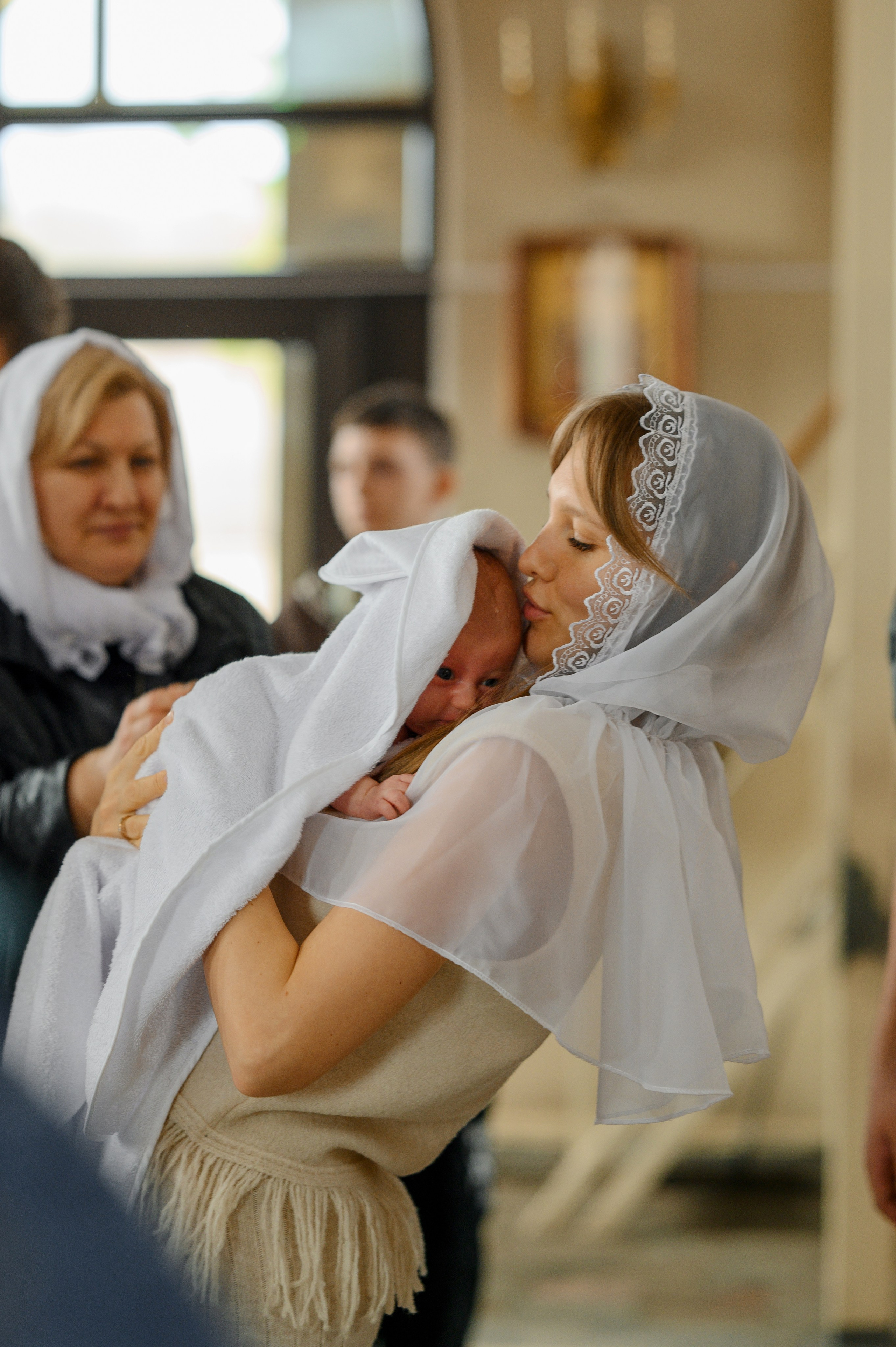 Крещение Евы и Софии. Храм Сергия Радонежского (Соловцовка). Свадебный и семейный Фотограф в Пензе Татьяна Лапоногова