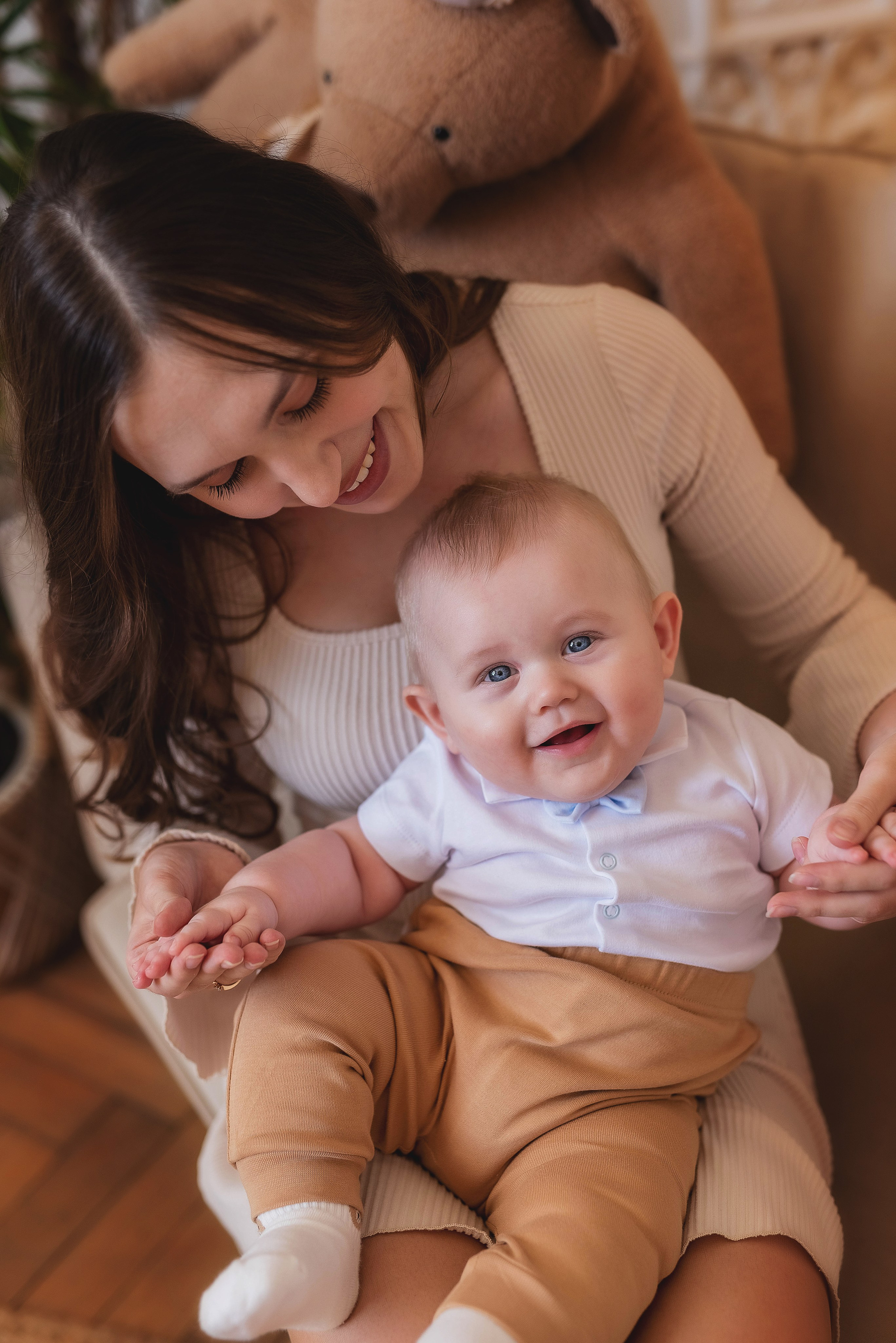 Семейная фотосессия в студии. Семейный, детский фотограф в Воронеже Анна Никитина