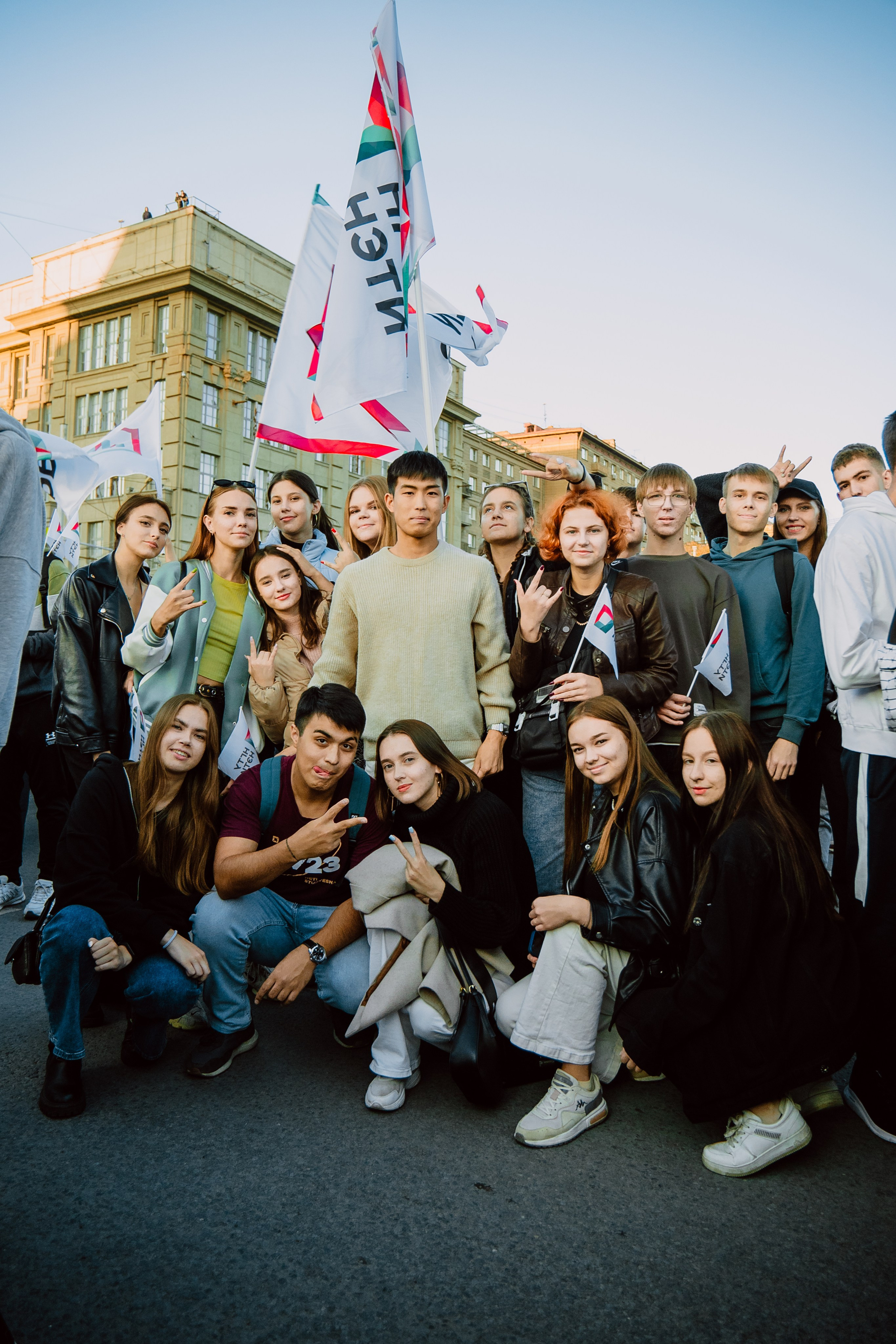 Парад студенчества. Фотограф Новосибирск Вероника Вишневская