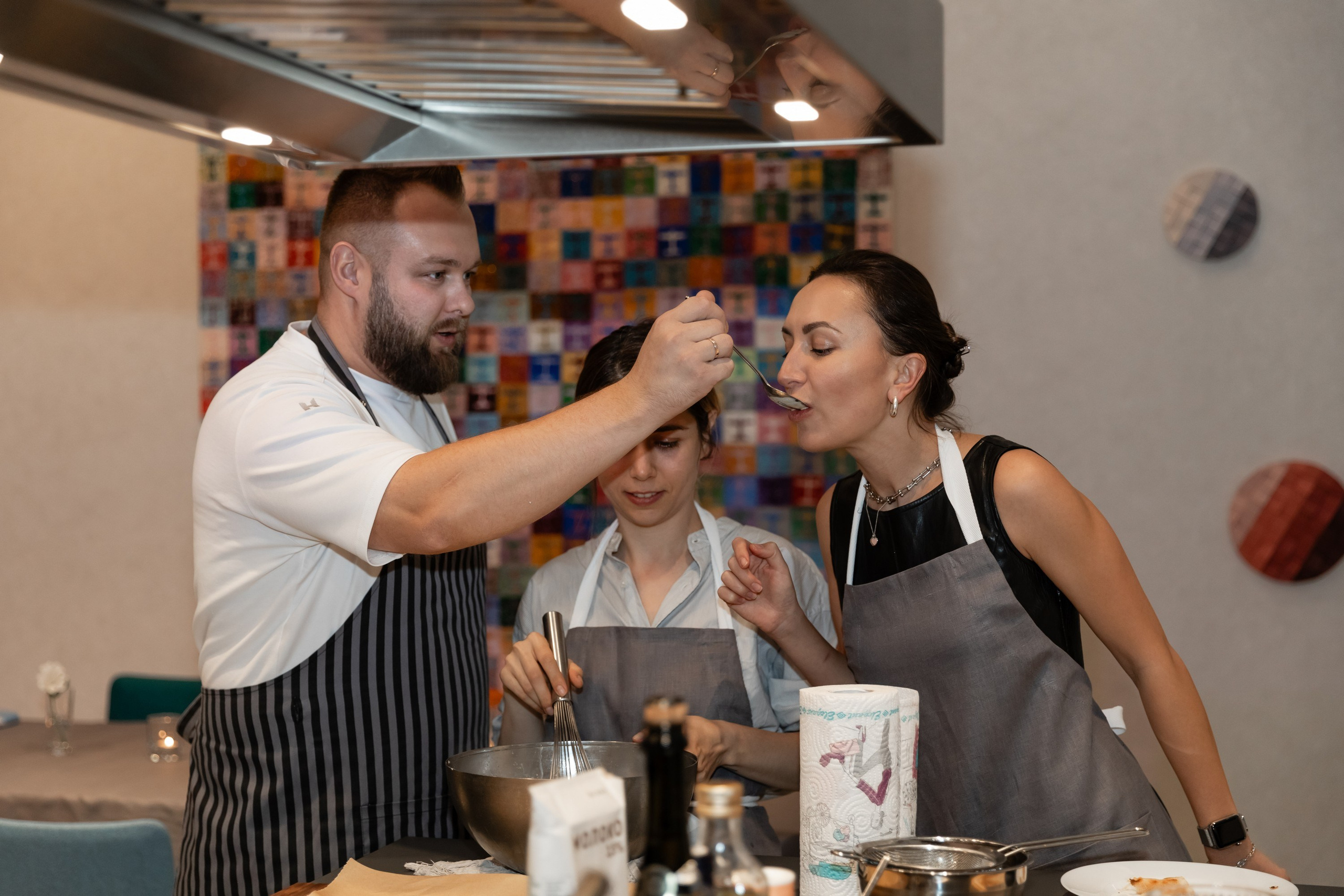 Кулинарный мастер-класс (Point of Experience). Татьяна Чернышова свадебный фотограф Москва