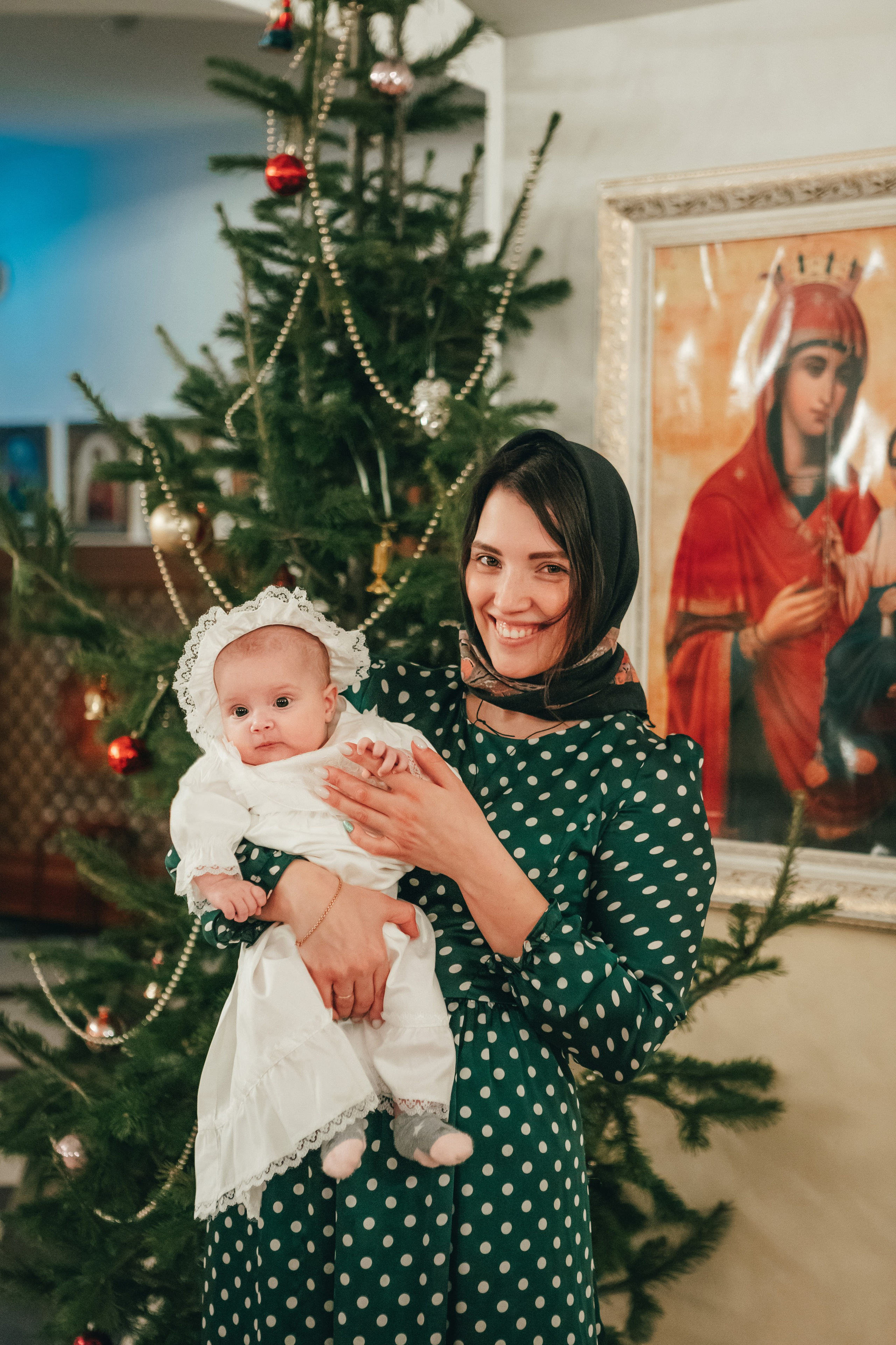 Крестины Лукерьи. Семейный и детский фотограф в г. Новосибирске Макеева Анастасия