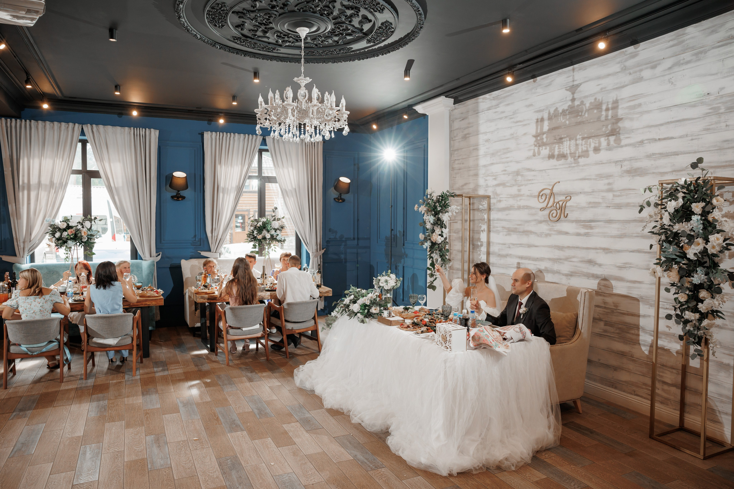 Полина и Дмитрий, загородный клуб «Барин», ЗАГС в г. Пушкино. Свадебный и репортажный фотограф (Москва, Королев и другие)