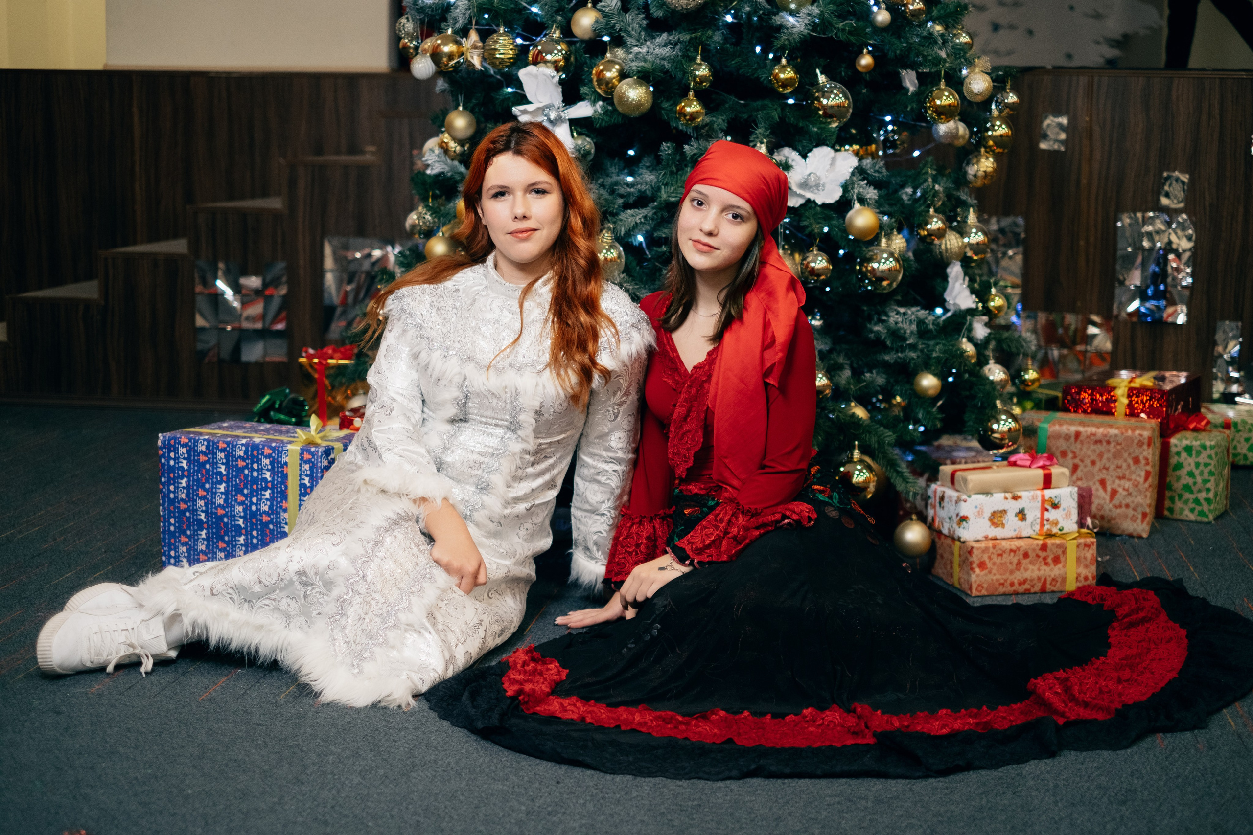 Новогодняя Фотосессия МАОУ СОШ№ 15 8 «Г». Свадебный и репортажной фотограф Денис Ожигин в Краснодаре и Краснодарском крае