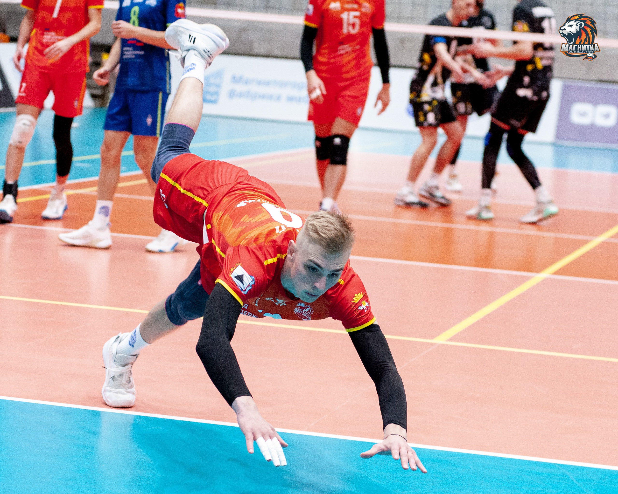 Чемпионат России по волейболу. Высшая лига А. Магнитка — Локомотив-Изумруд. Фотограф Магнитогорск Данил Семенов