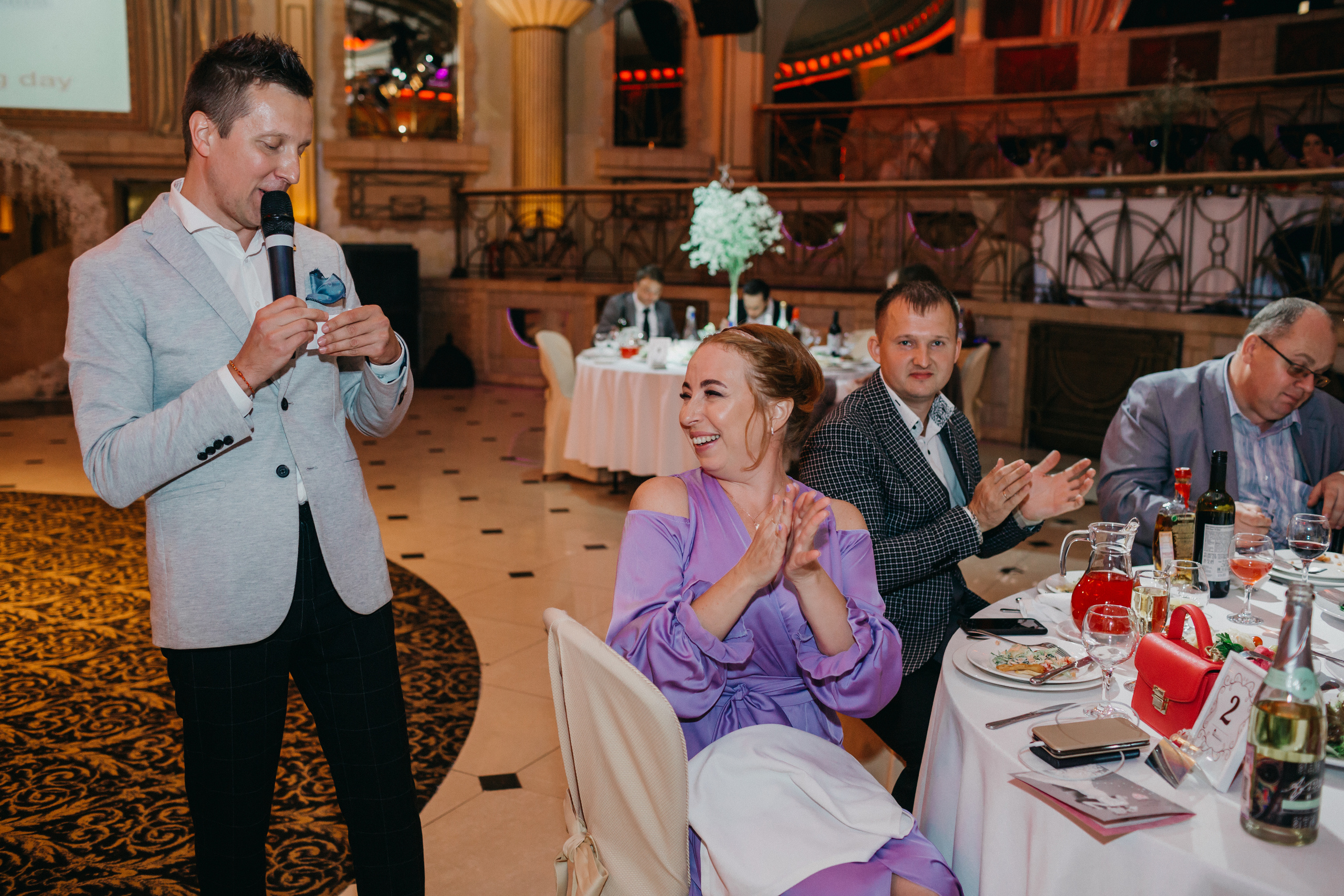 Дима и Эрика. Ведущий на свадьбу в Москве Зубков Алексей