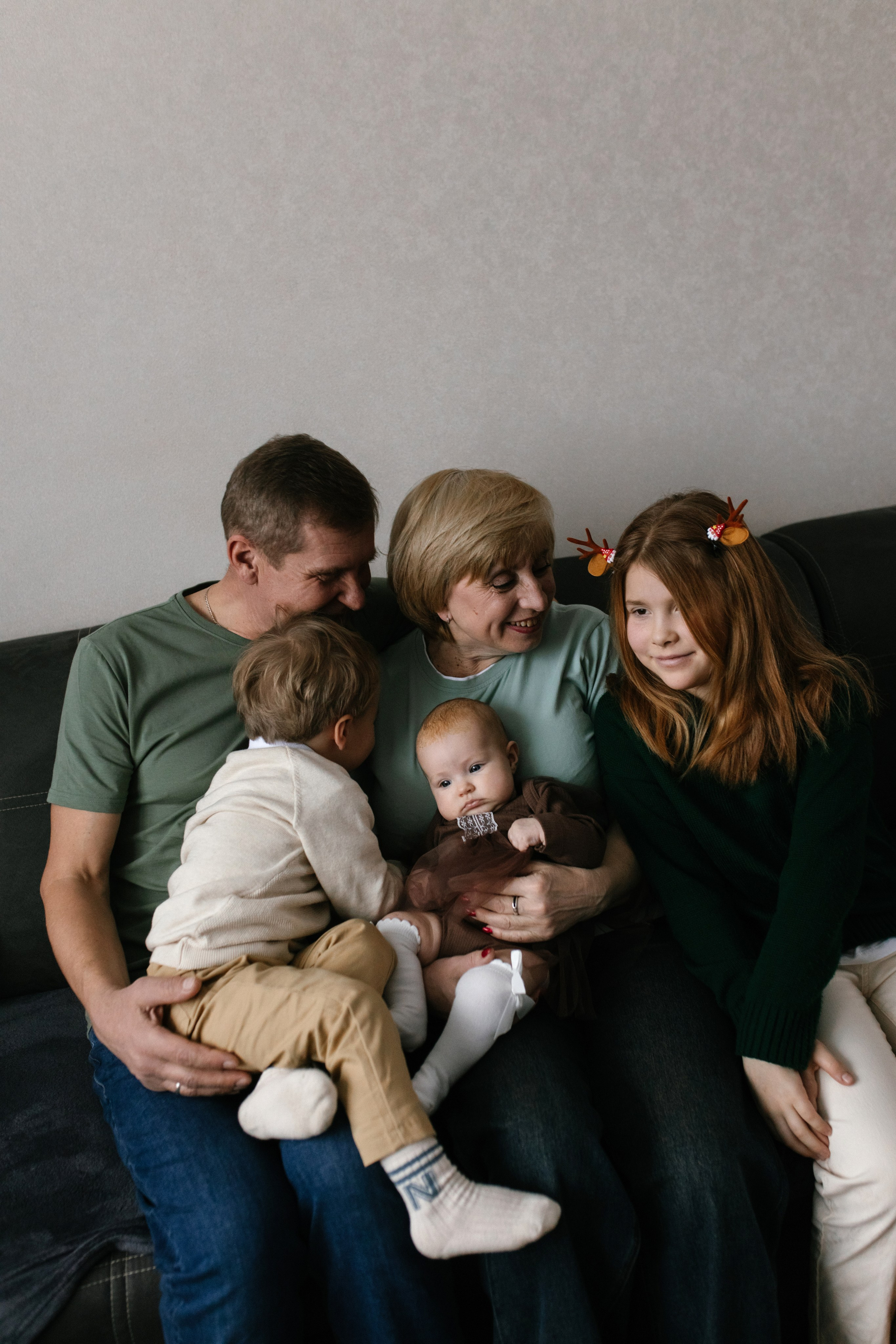 Семейные новогодние. Фотограф Катя Трусова