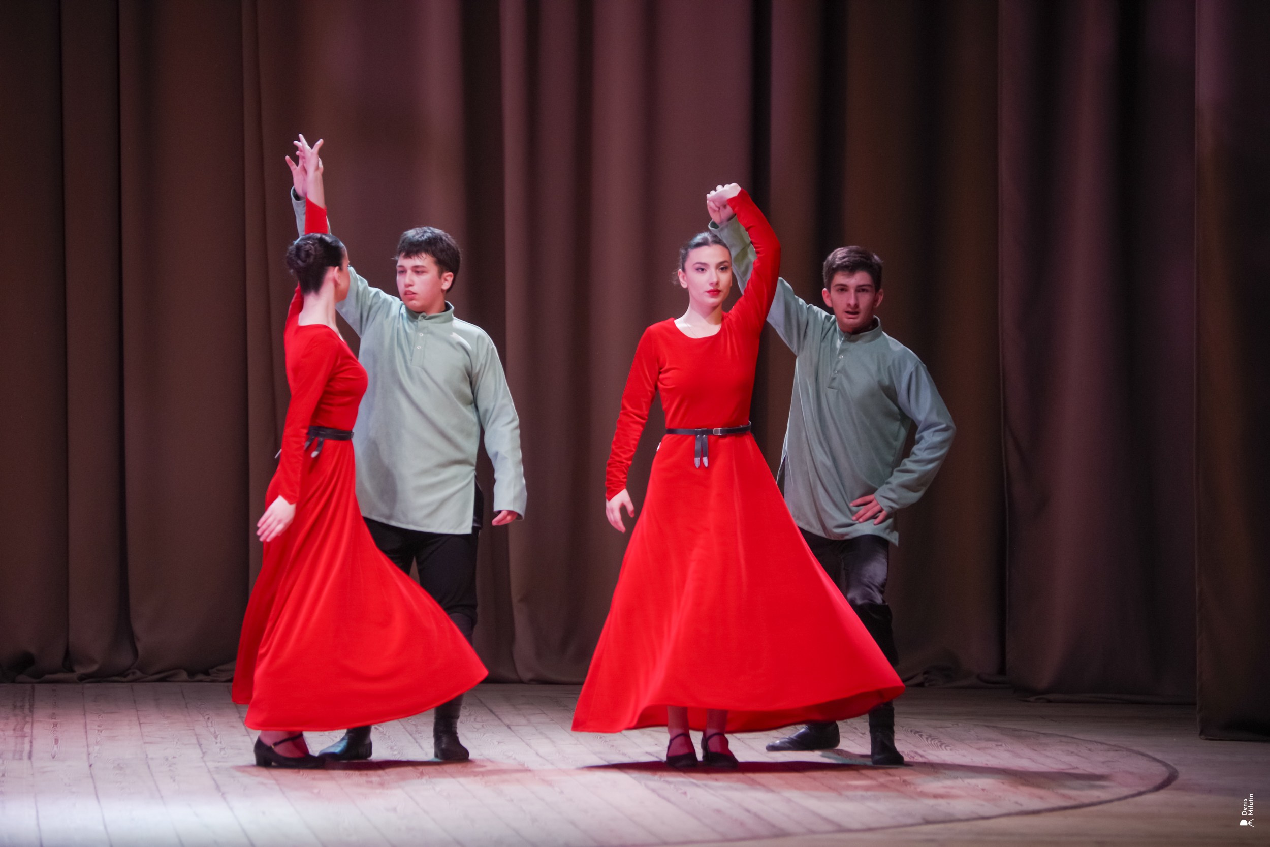 Концерт грузинского танца в Хоби. Портретный фотограф Денис Милютин