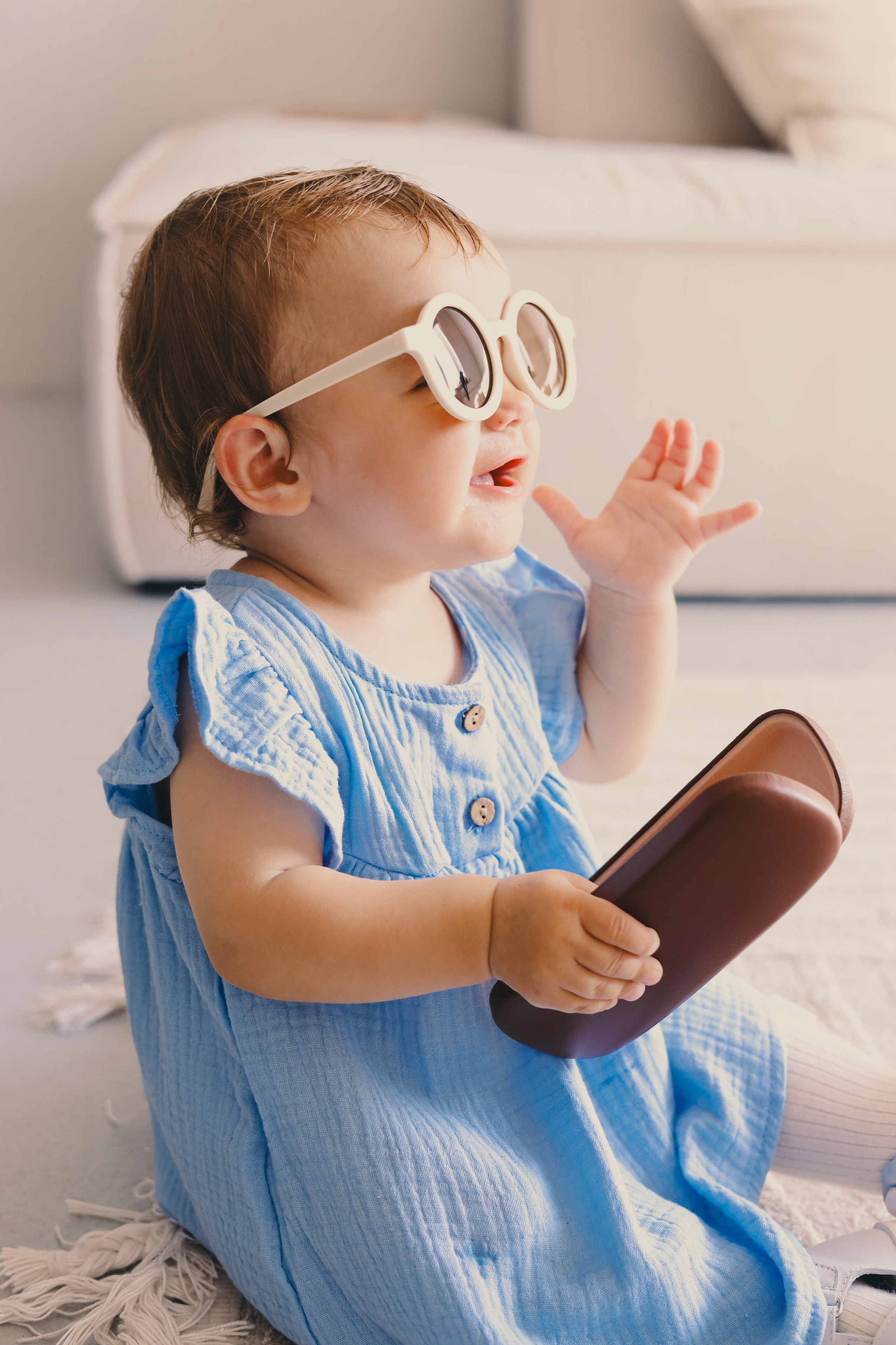 Амелии один годик. Фотограф Мария Лаенко