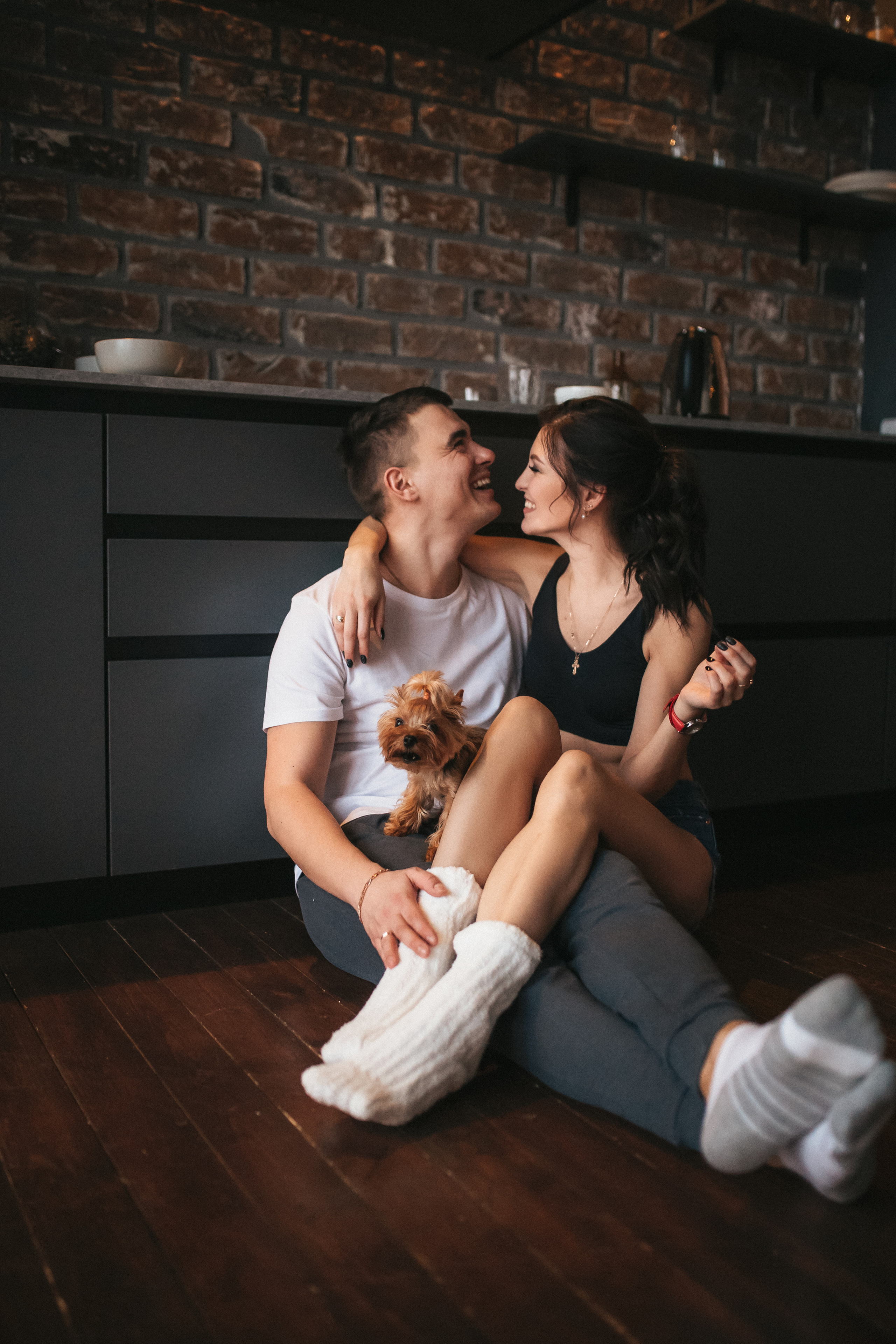 Лена, Дима и Бонни. Фотограф в Минске — Юлия Деяк. Фотосессии в Минске