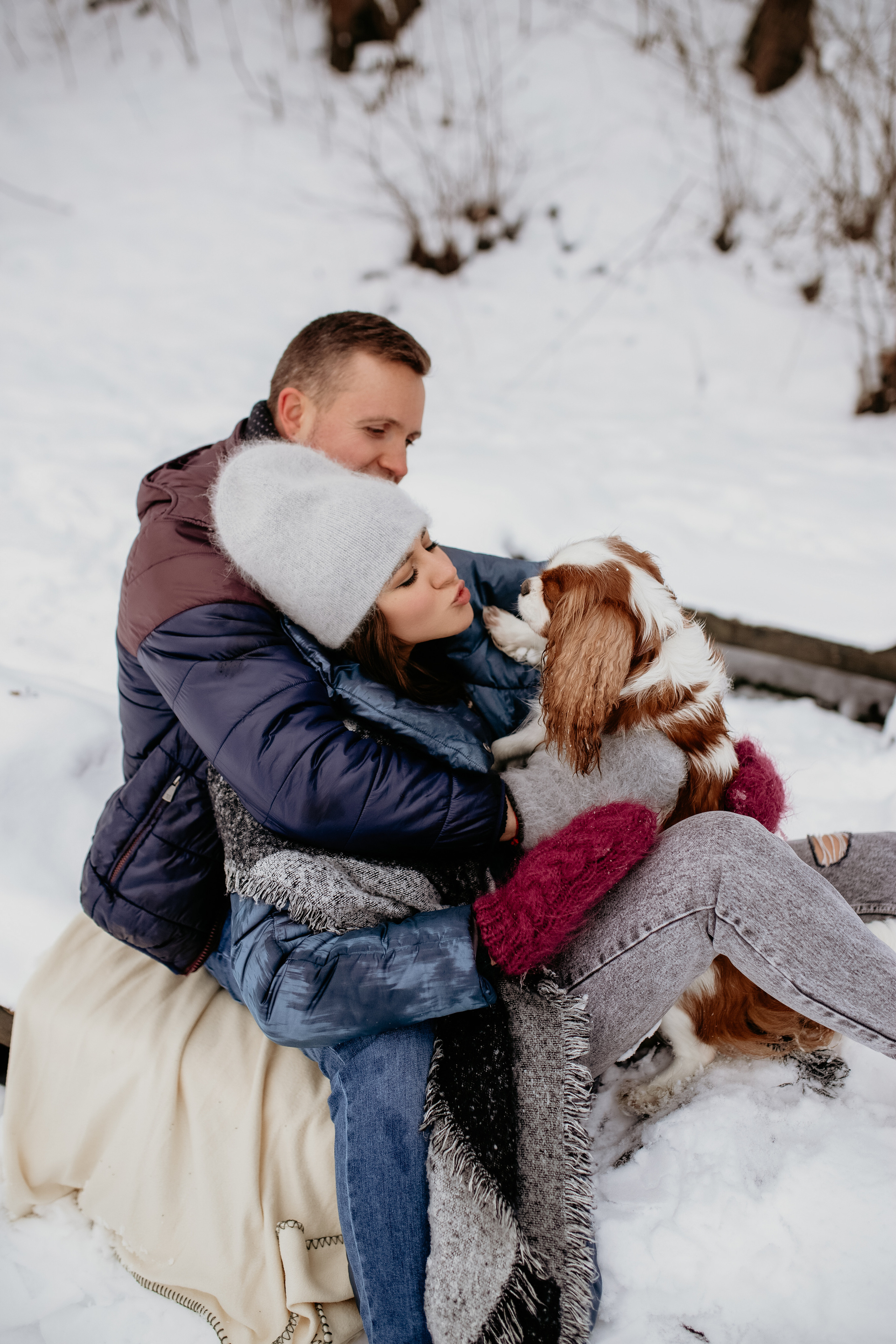 Саша, Артем и Леди. Фотограф в Минске — Юлия Деяк. Фотосессии в Минске