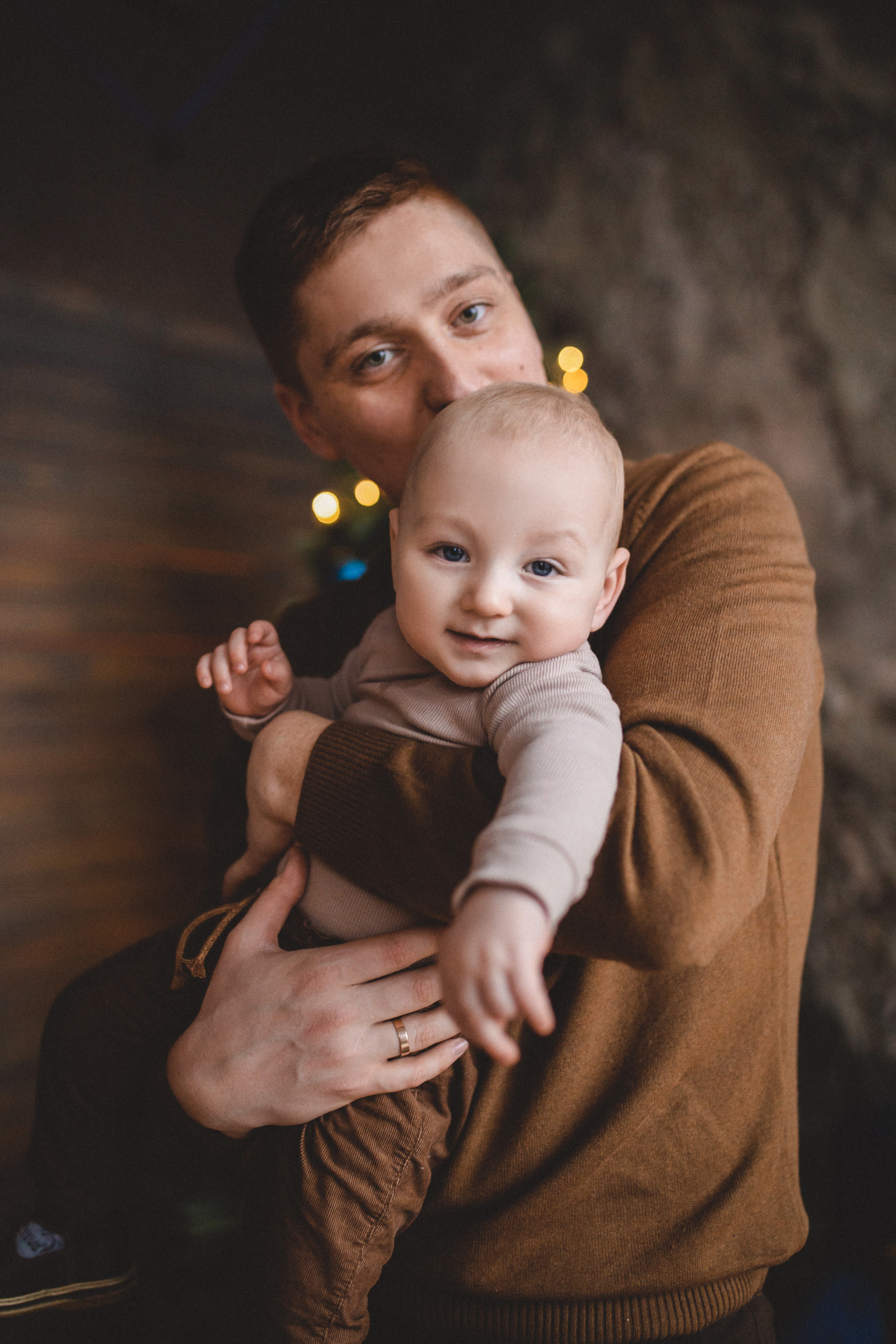 Новогодние Диана, Илья и Марк. Фотограф в Минске — Юлия Деяк. Фотосессии в Минске