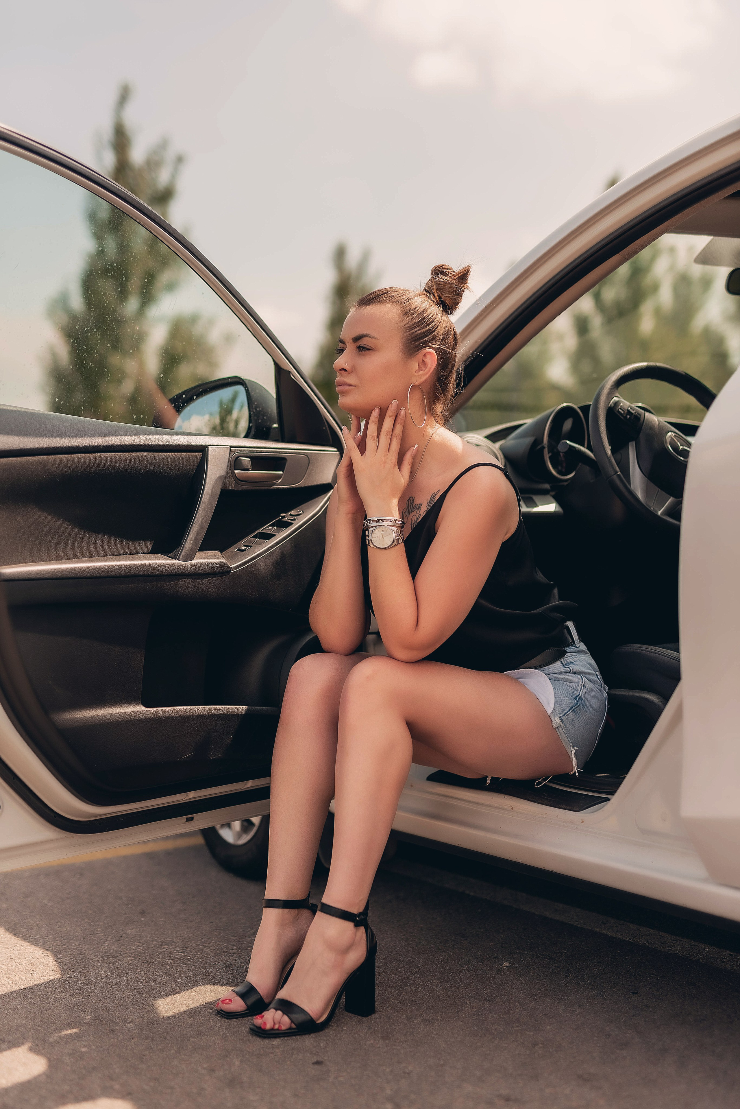 Фотосессия с машиной. Семейный, детский фотограф в Воронеже Анна Никитина