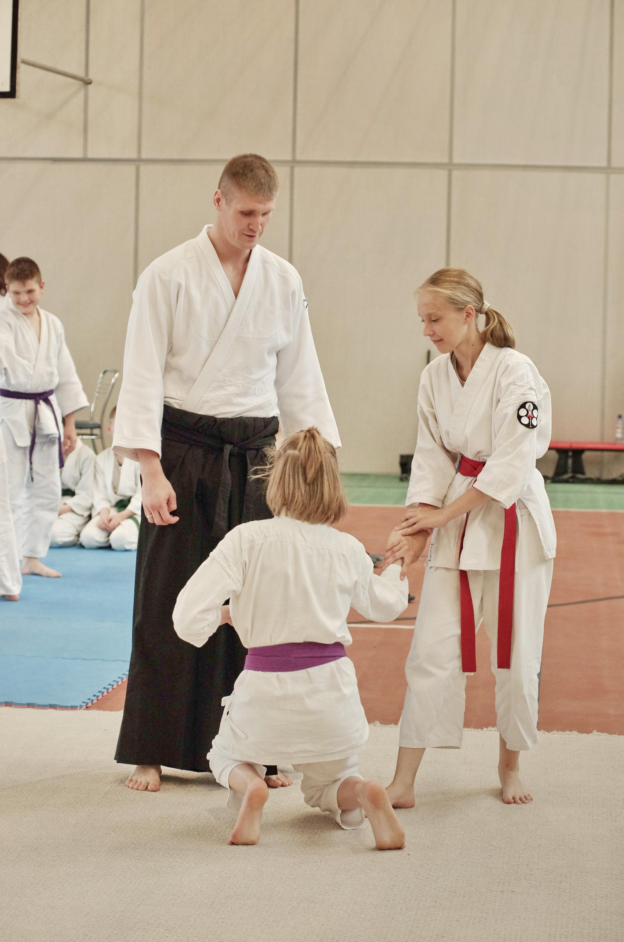 Аттестация айкидо. Семейный фотограф в Москве и Московской области Элла Слюсарь