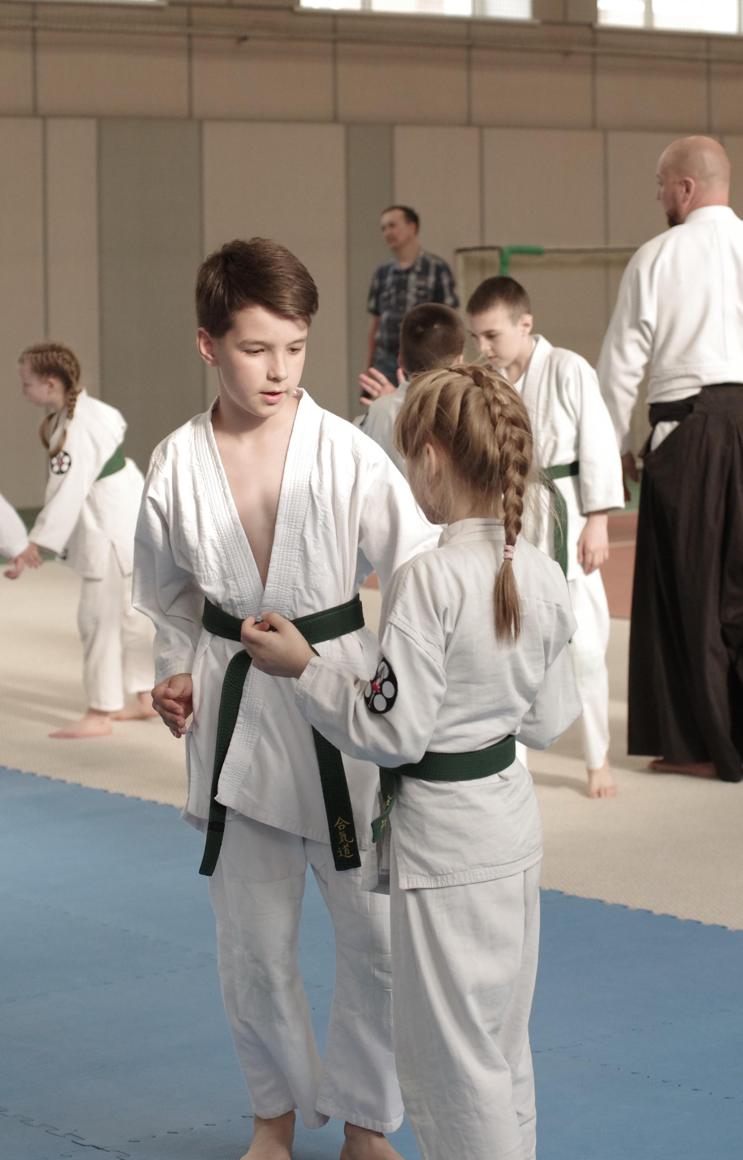 Аттестация айкидо. Семейный фотограф в Москве и Московской области Элла Слюсарь